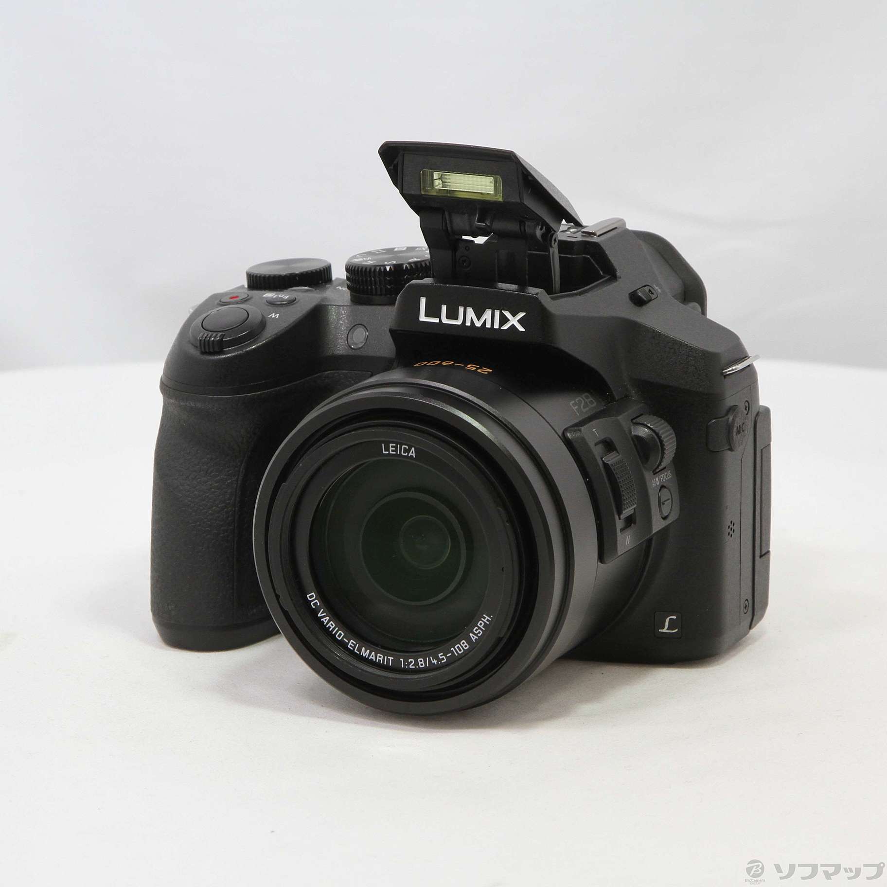 【中古】Panasonic LUMIX FZ DMC-FZ300-K 中古】LUMIX DMC-FZ300-K (1210万画素／24倍／ブラック／SDXC