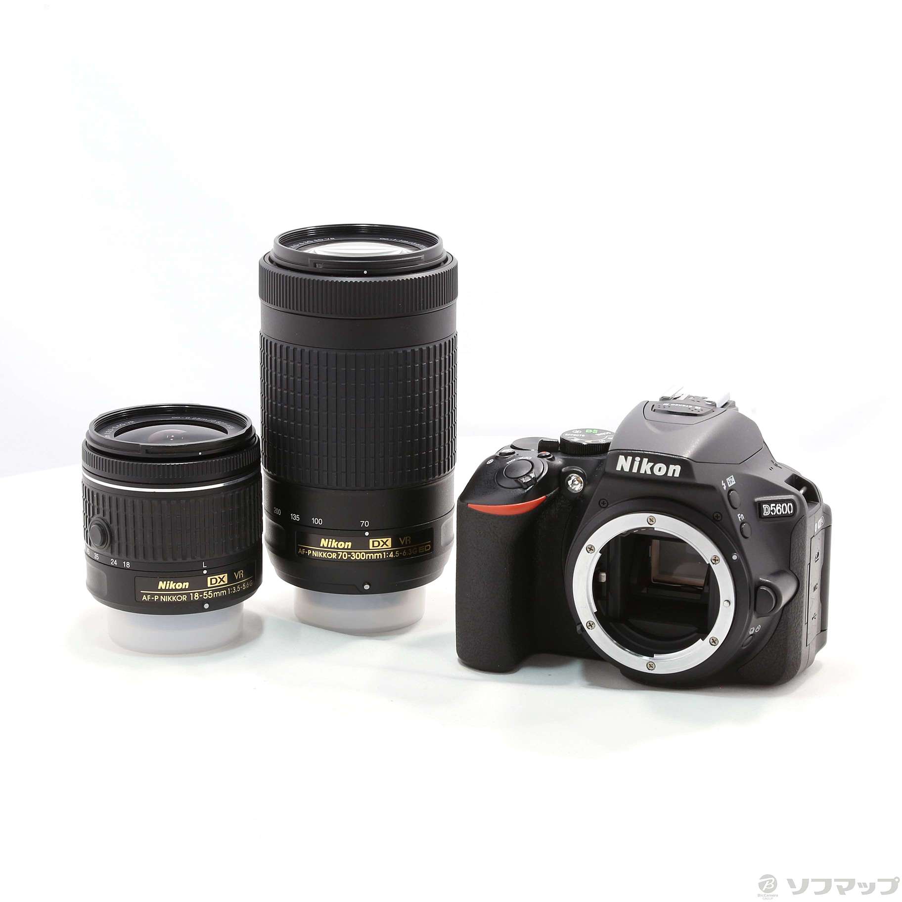 美品】Nikon D5600 ダブルズームキット＋単焦点レンズ＋備品セット 