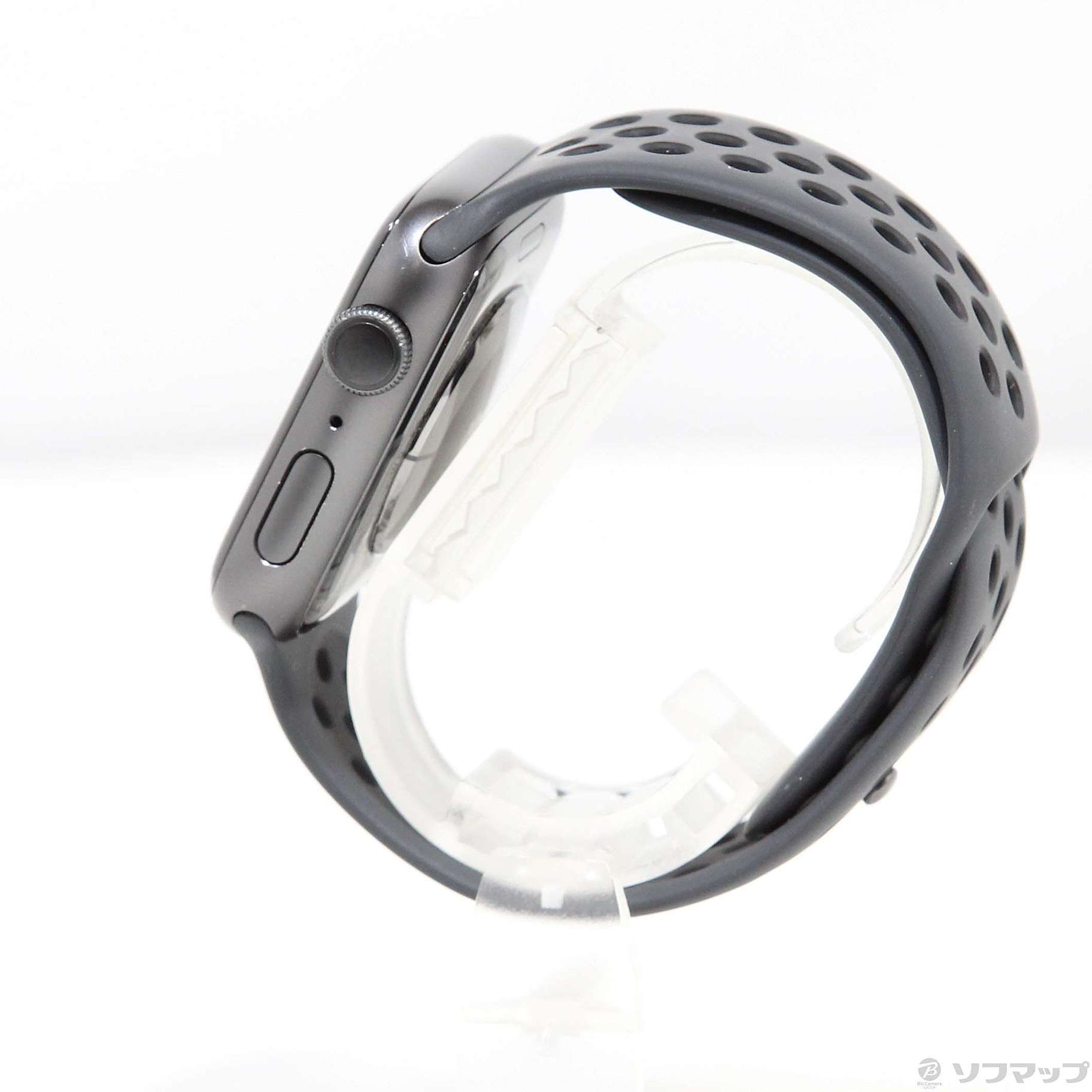 〔中古品〕 Apple Watch Series 5 Nike GPS 44mm スペースグレイアルミニウムケース  アンスラサイト／ブラックNikeスポーツバンド