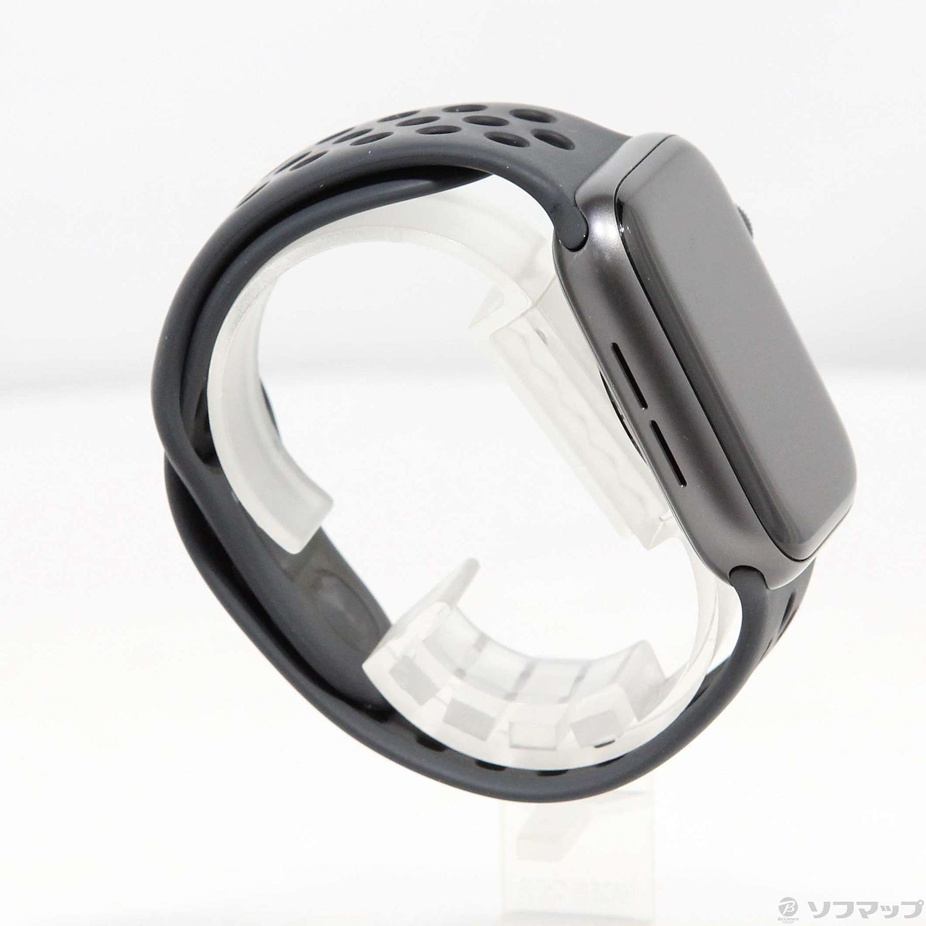 〔中古品〕 Apple Watch Series 5 Nike GPS 44mm スペースグレイアルミニウムケース  アンスラサイト／ブラックNikeスポーツバンド