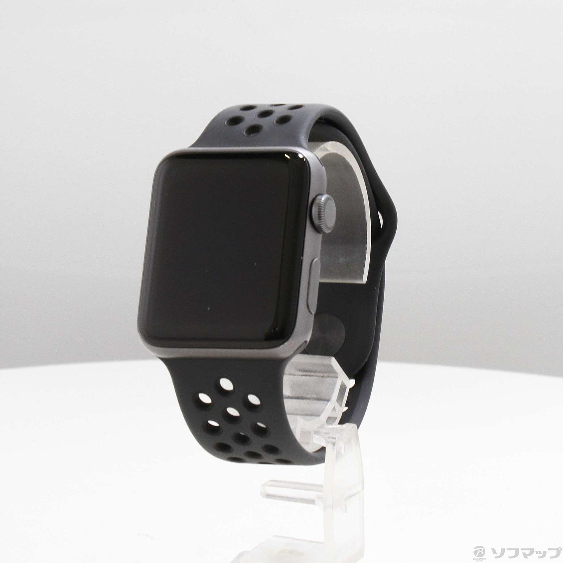 中古】Apple Watch Series 3 Nike+ GPS 42mm スペースグレイ ...