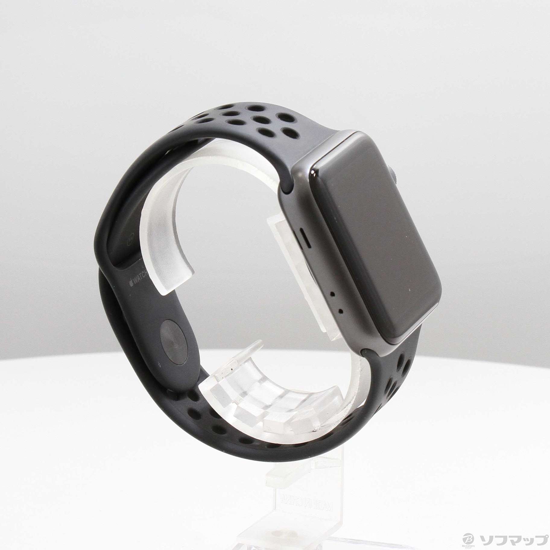 好きに Series Watch Apple 3 アルミケース ブラック 42MM 時計 - www