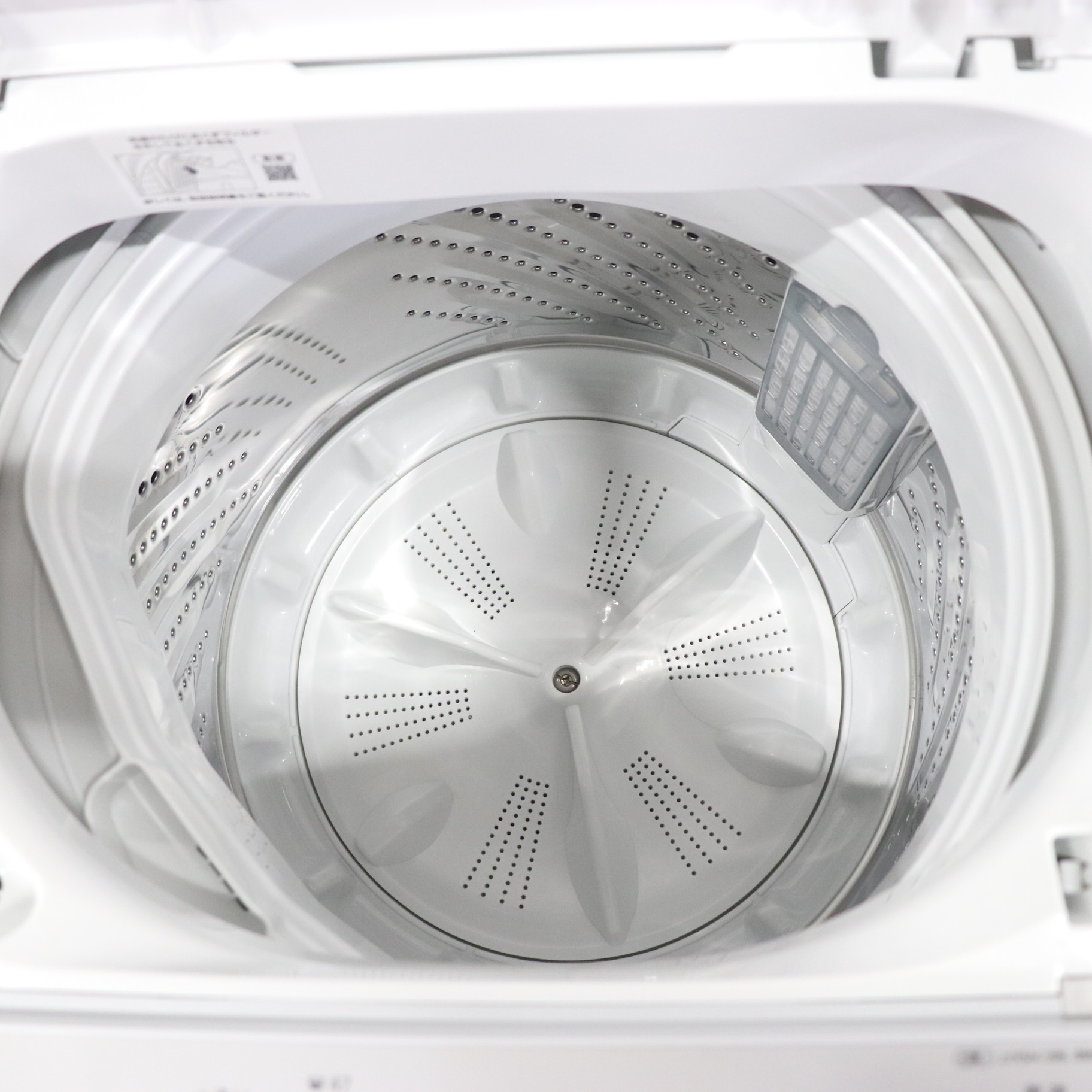 〔展示品〕 全自動洗濯機 Fシリーズ ライトグレー NA-F5B1-LH ［洗濯5.0kg ／上開き］