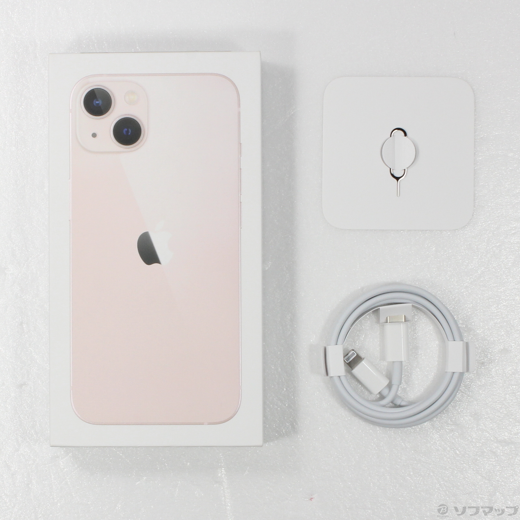 中古】iPhone13 128GB ピンク MLNE3J／A SIMフリー [2133044170878
