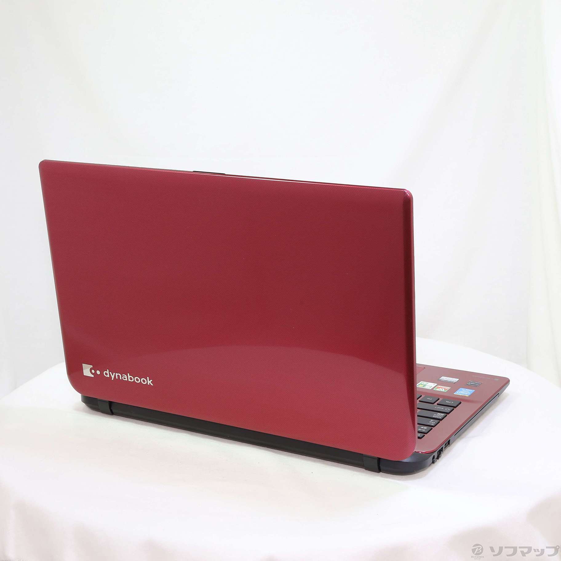 dynabook T55/45MR レッドノートPC 中古品 中古】格安安心パソコン dynabook T55／45MR PT55-45MSXR モデナレッド