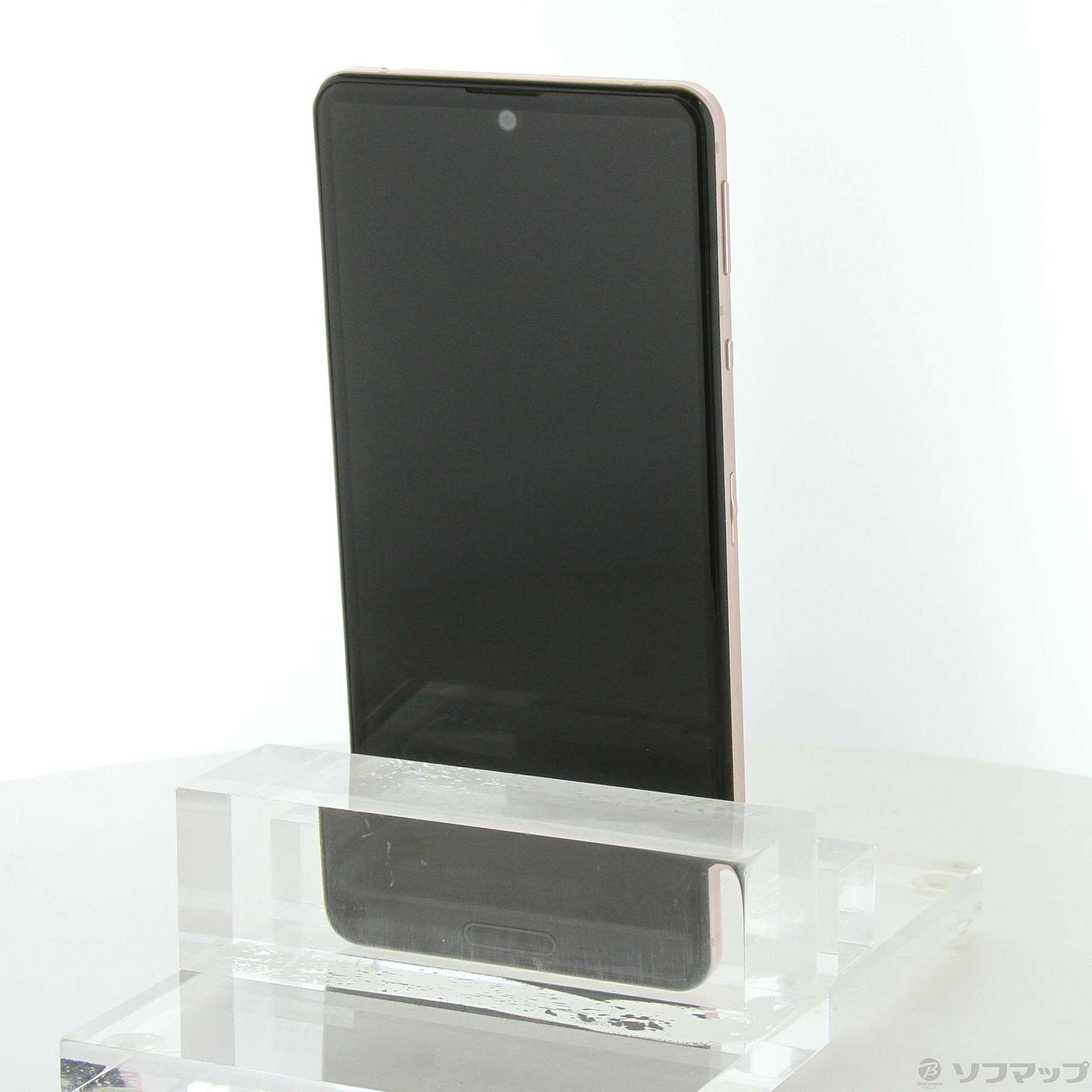 中古】AQUOS sense5G 64GB ライトカッパー SHG03 auロック解除SIM