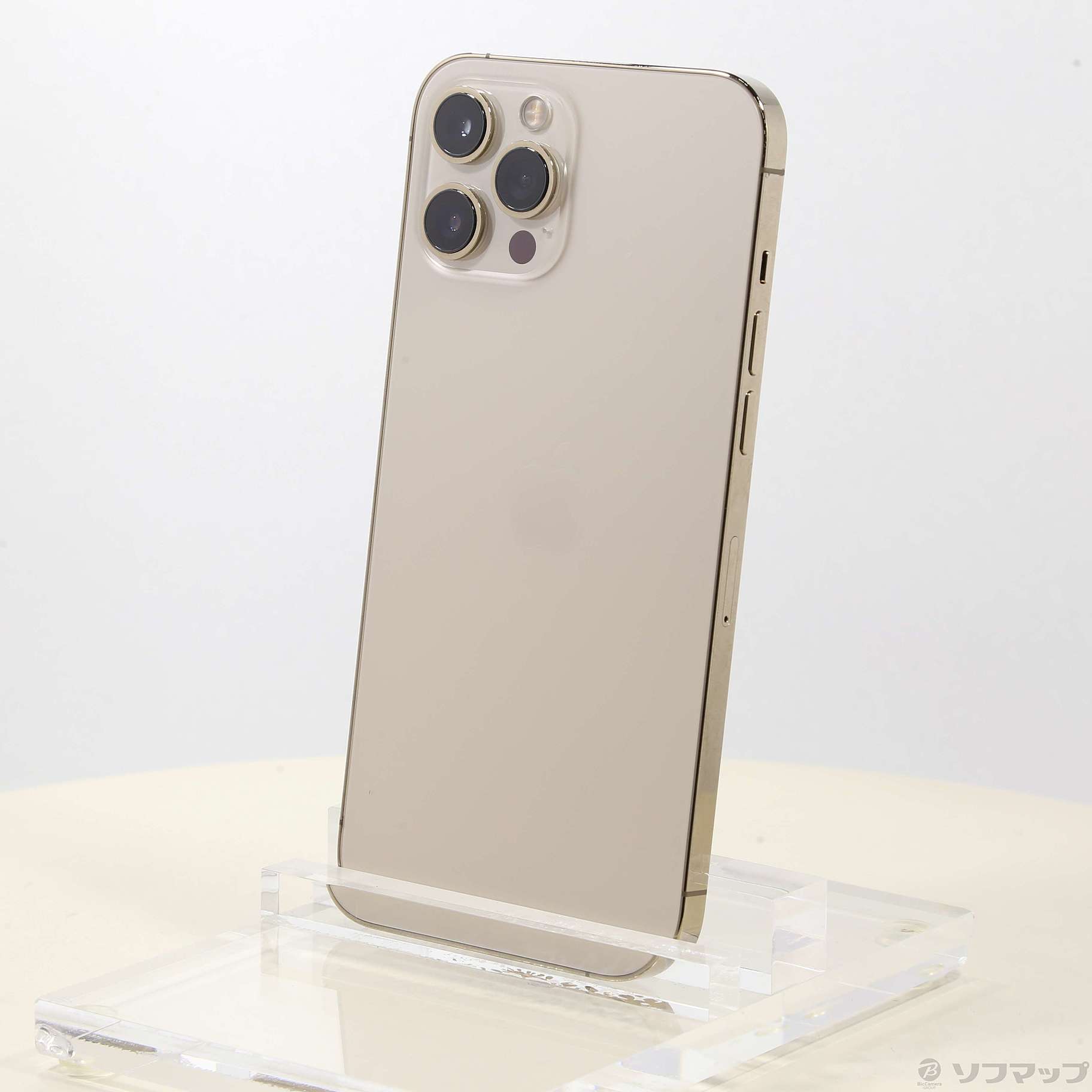 中古】iPhone12 Pro Max 256GB ゴールド MGD13J／A SIMフリー