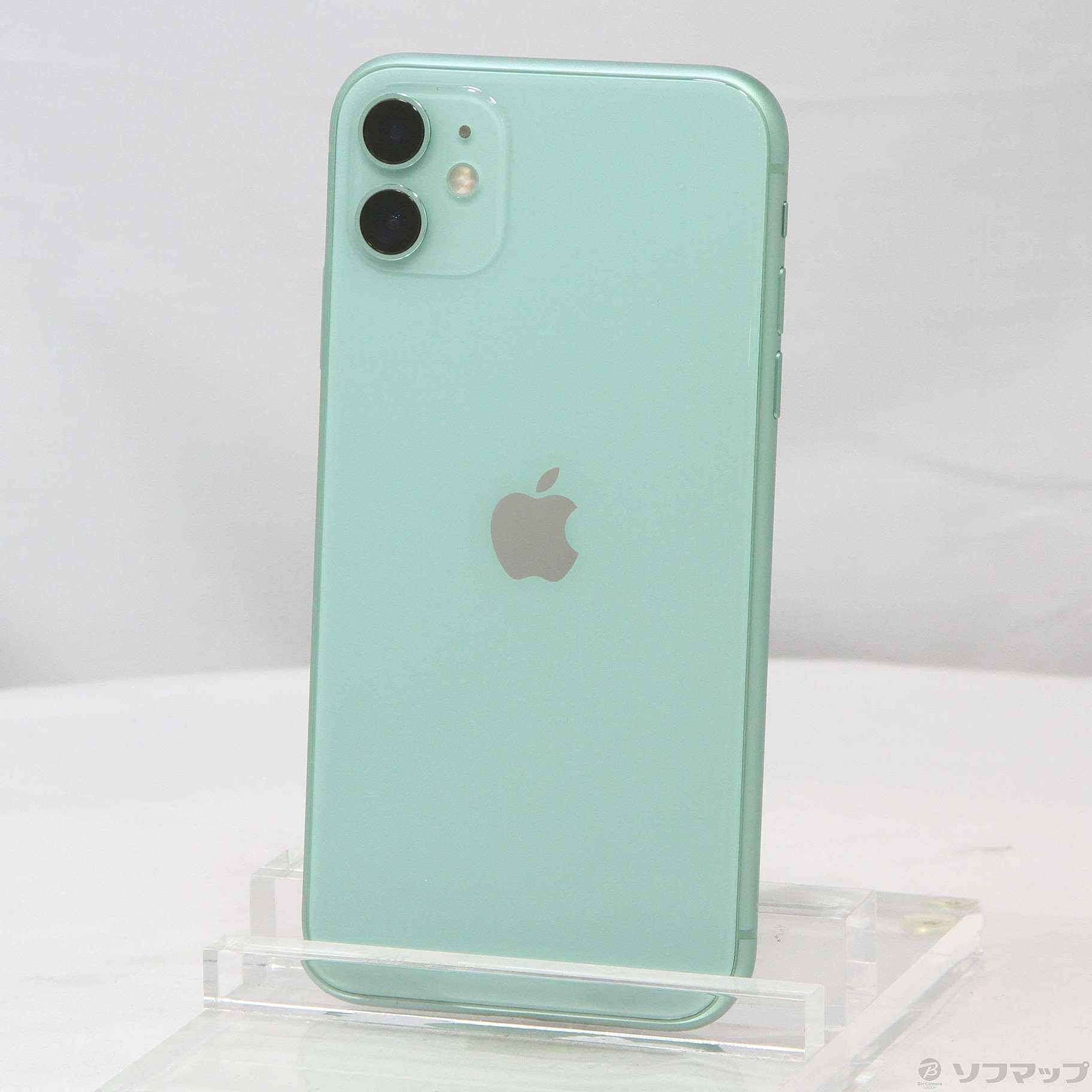 ダブル／ミストブルー 【ジャンク品】iPhone 11 グリーン 128 GB SIM