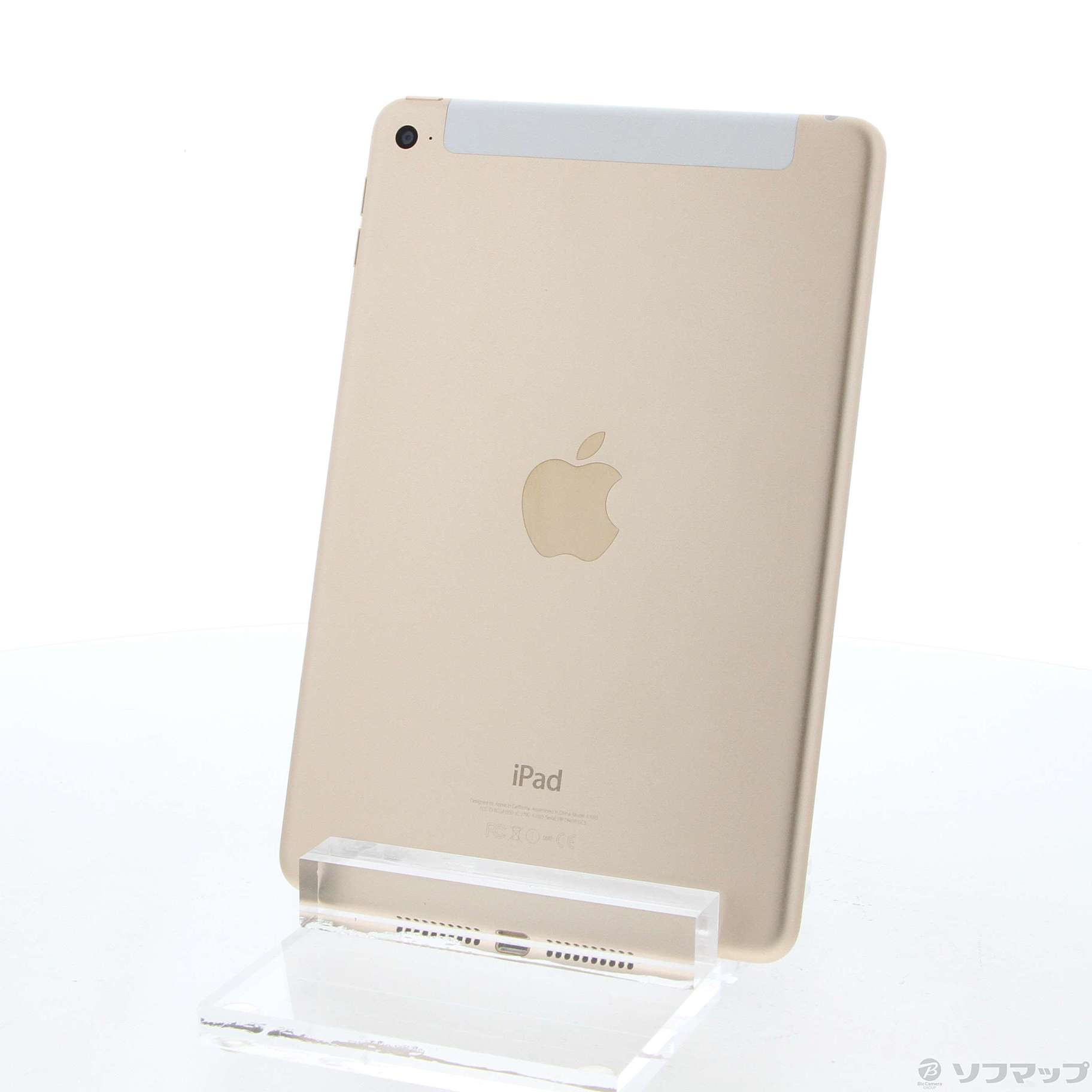 中古】iPad mini 4 32GB ゴールド MNWG2J／A SoftBank [2133044177334