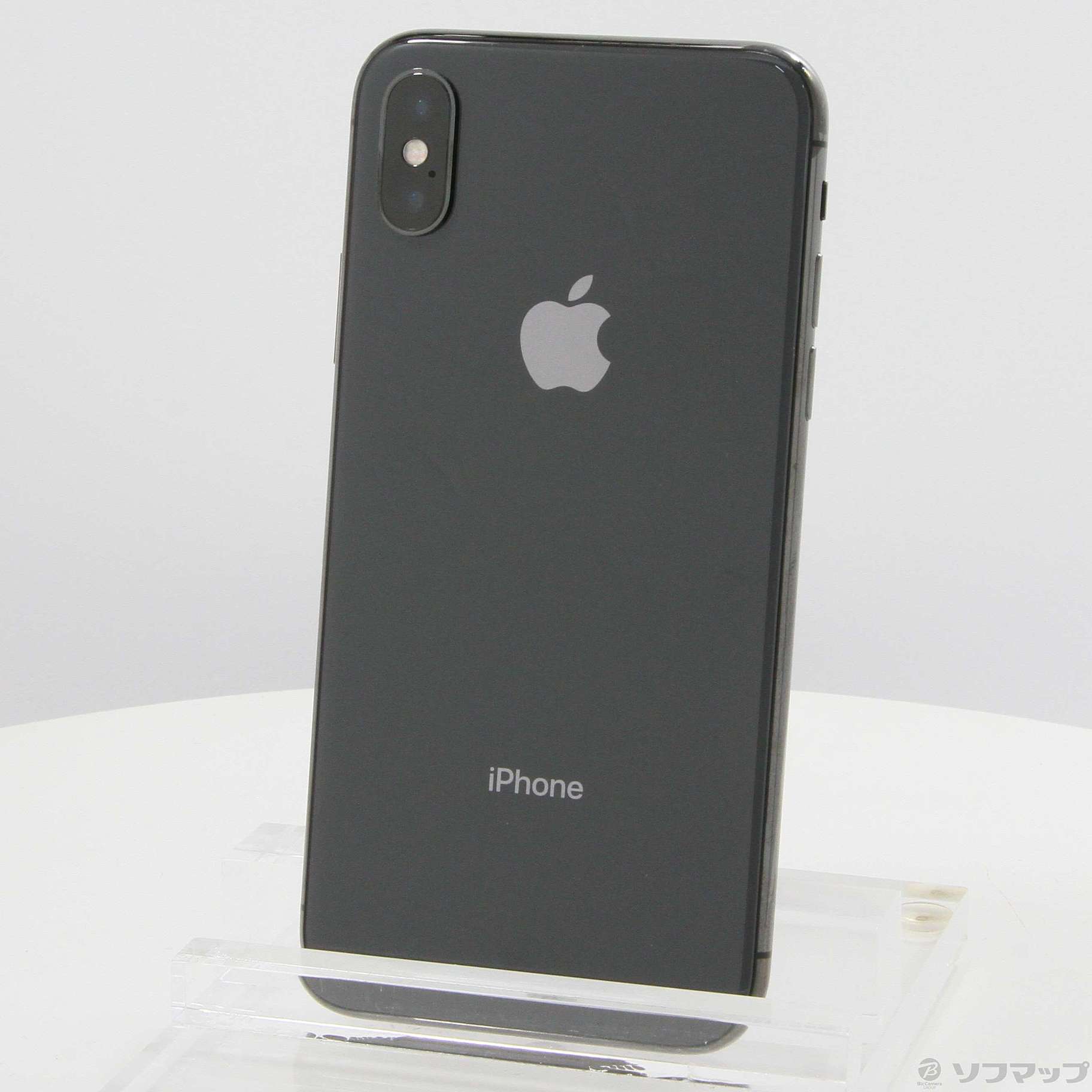 中古】iPhoneX 64GB スペースグレイ NQAX2J／A SIMフリー