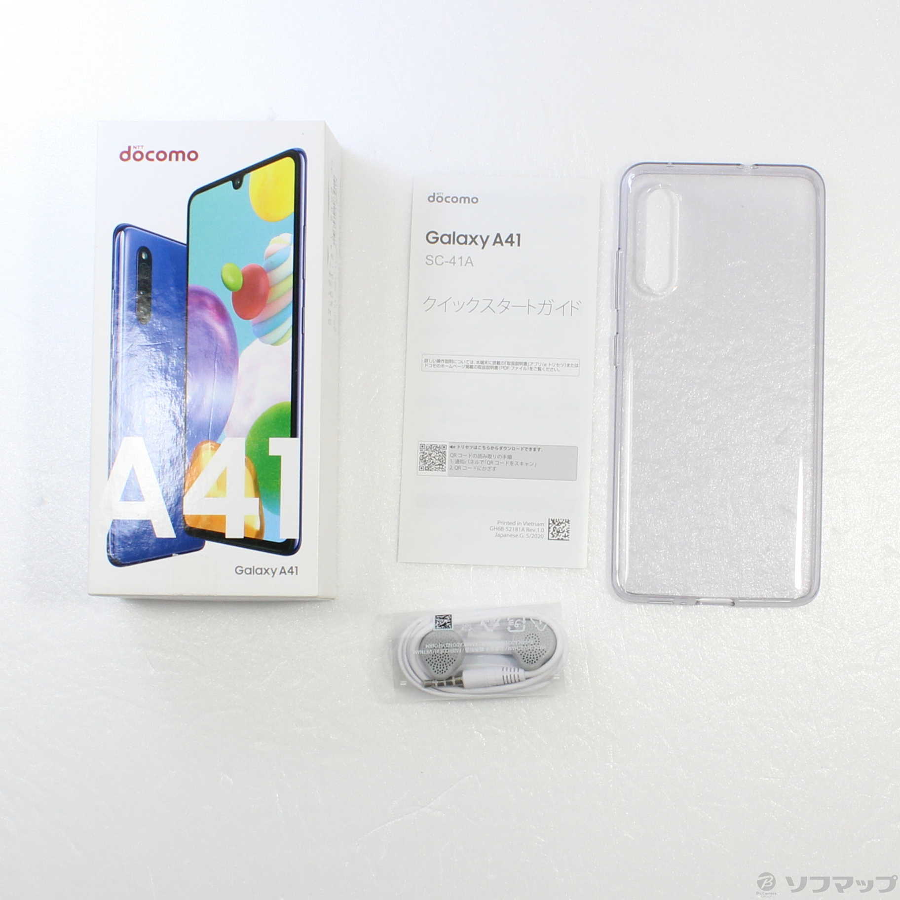 現金特価-Galaxy A41 SC-41A[64GB] docomo ブルー：ゲオモバイル - lab