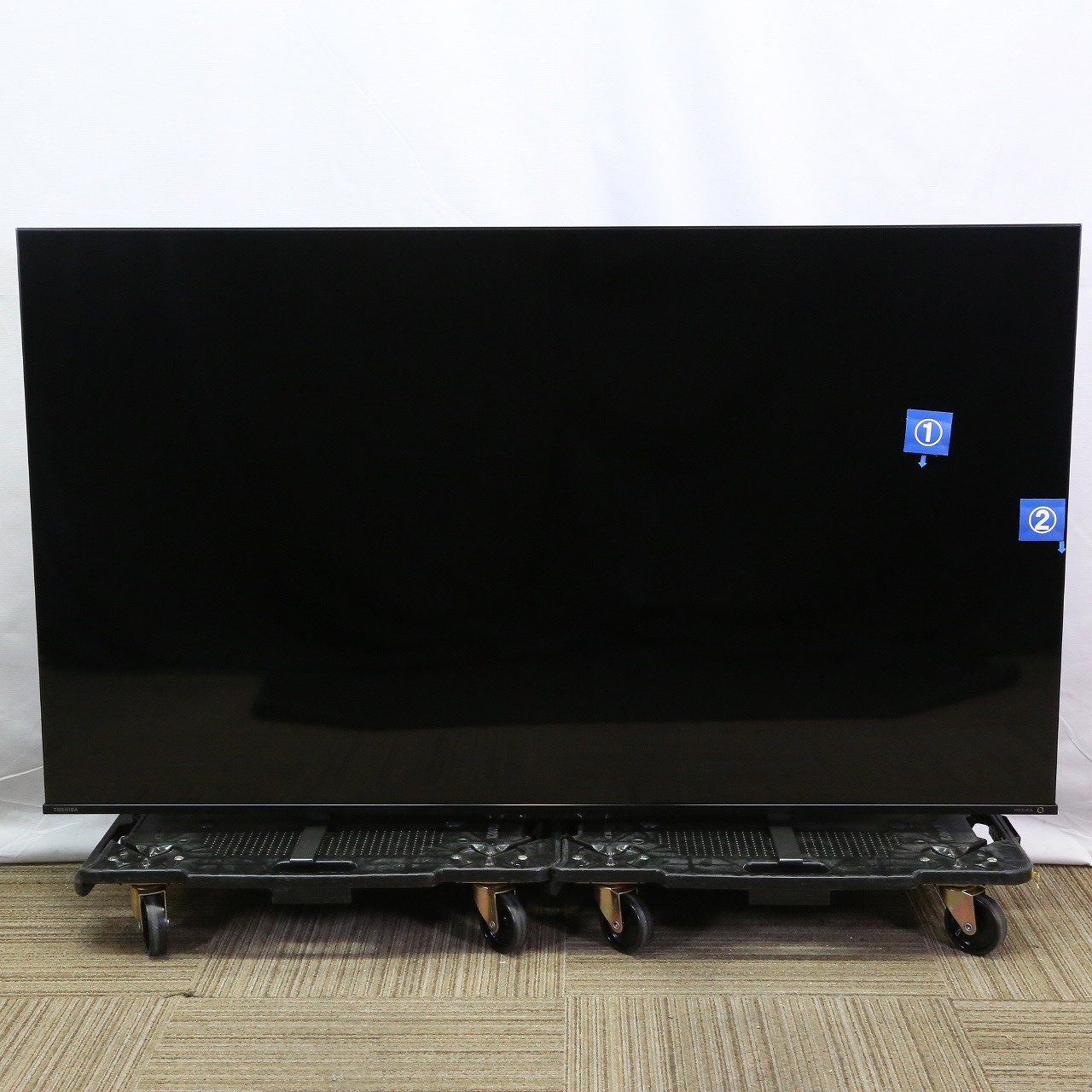 〔展示品〕 液晶テレビ REGZA(レグザ) 65M550K ［65V型 ／4K対応 ／BS・CS 4Kチューナー内蔵 ／YouTube対応  ／Bluetooth対応］