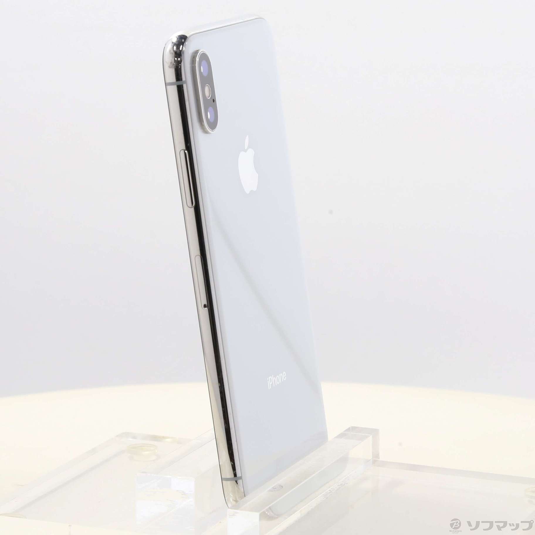 中古】iPhoneX 256GB シルバー MQC22J／A SIMフリー [2133044202029