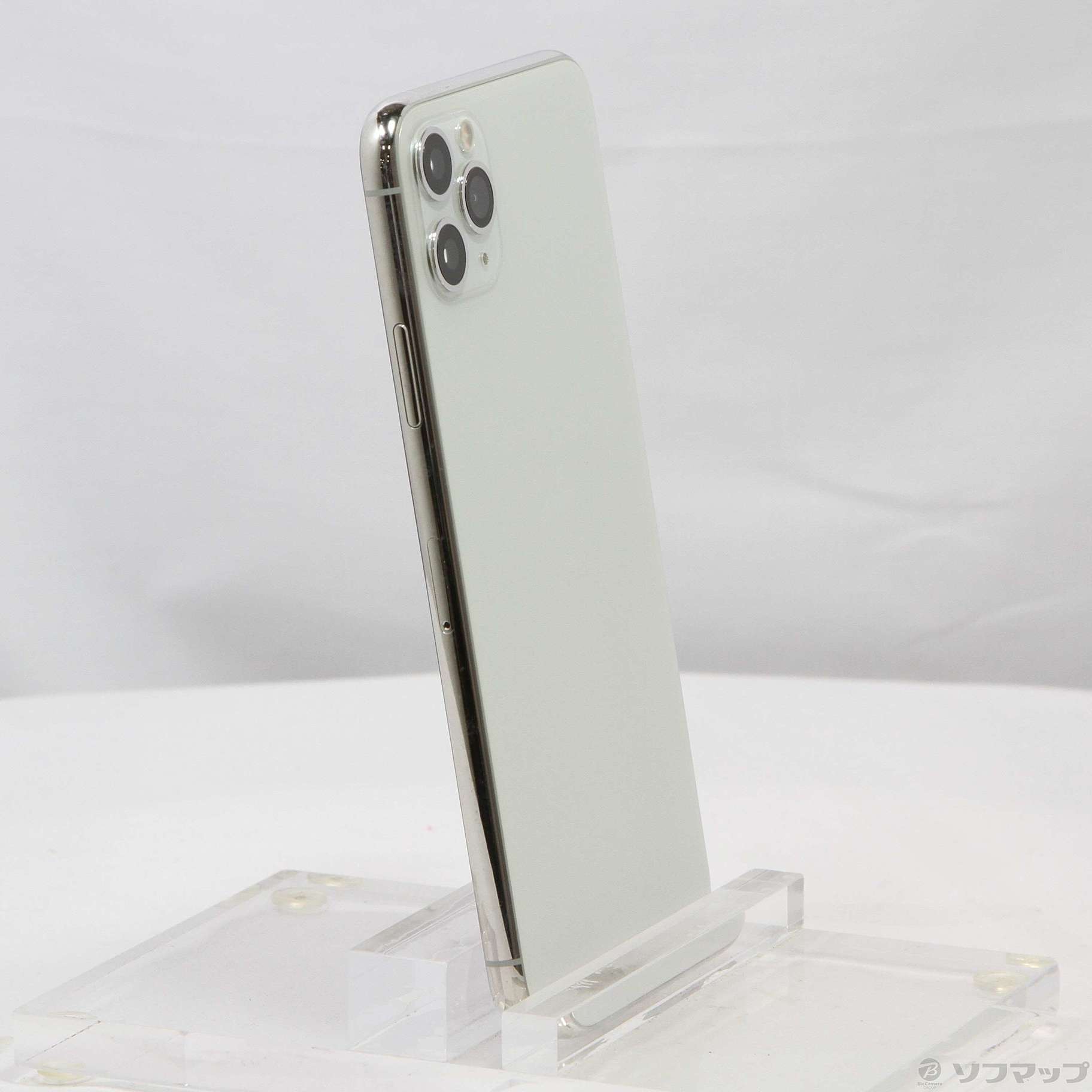 中古】iPhone11 Pro Max 64GB シルバー MWHF2J／A SIMフリー