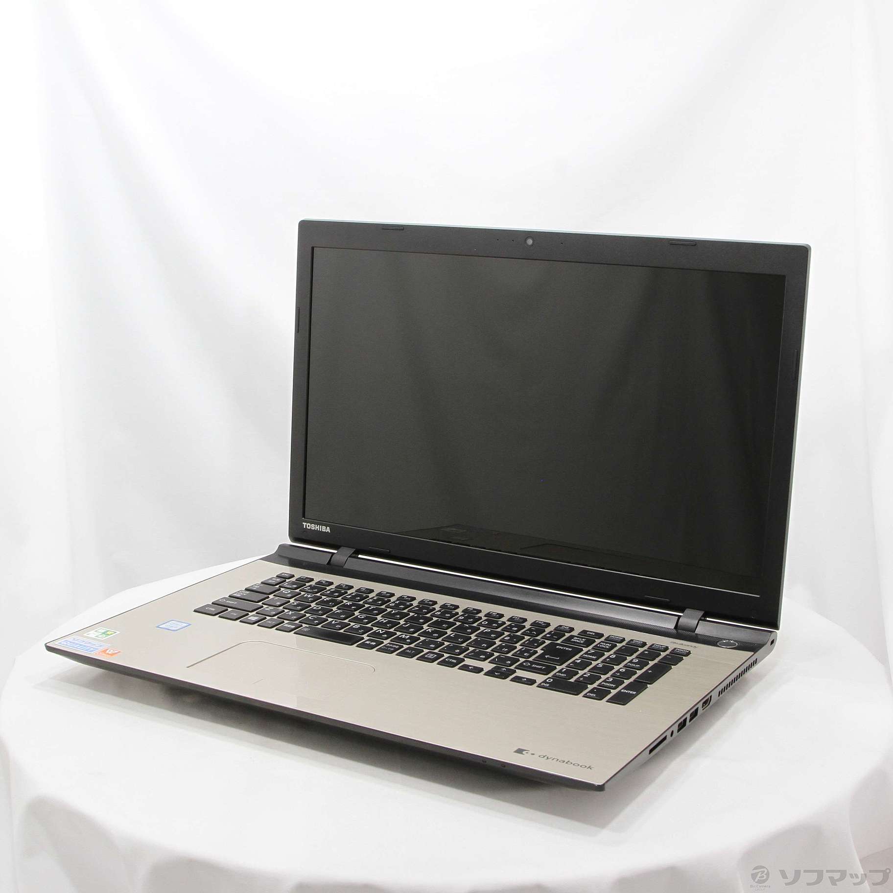 中古】格安安心パソコン dynabook T67／UG PT67UGP-BWA サテンゴールド 〔Windows 10〕  [2133044214862] - リコレ！|ビックカメラグループ ソフマップの中古通販サイト