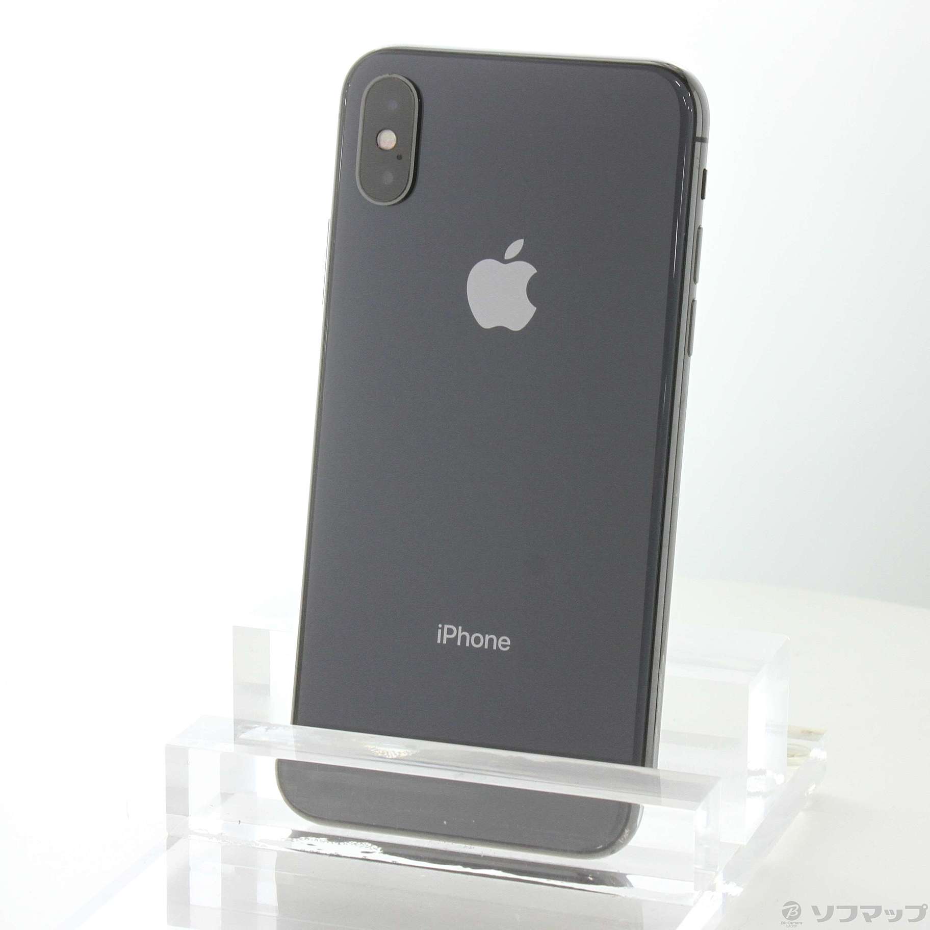 中古】iPhoneX 64GB スペースグレイ MQAX2J／A SIMフリー 