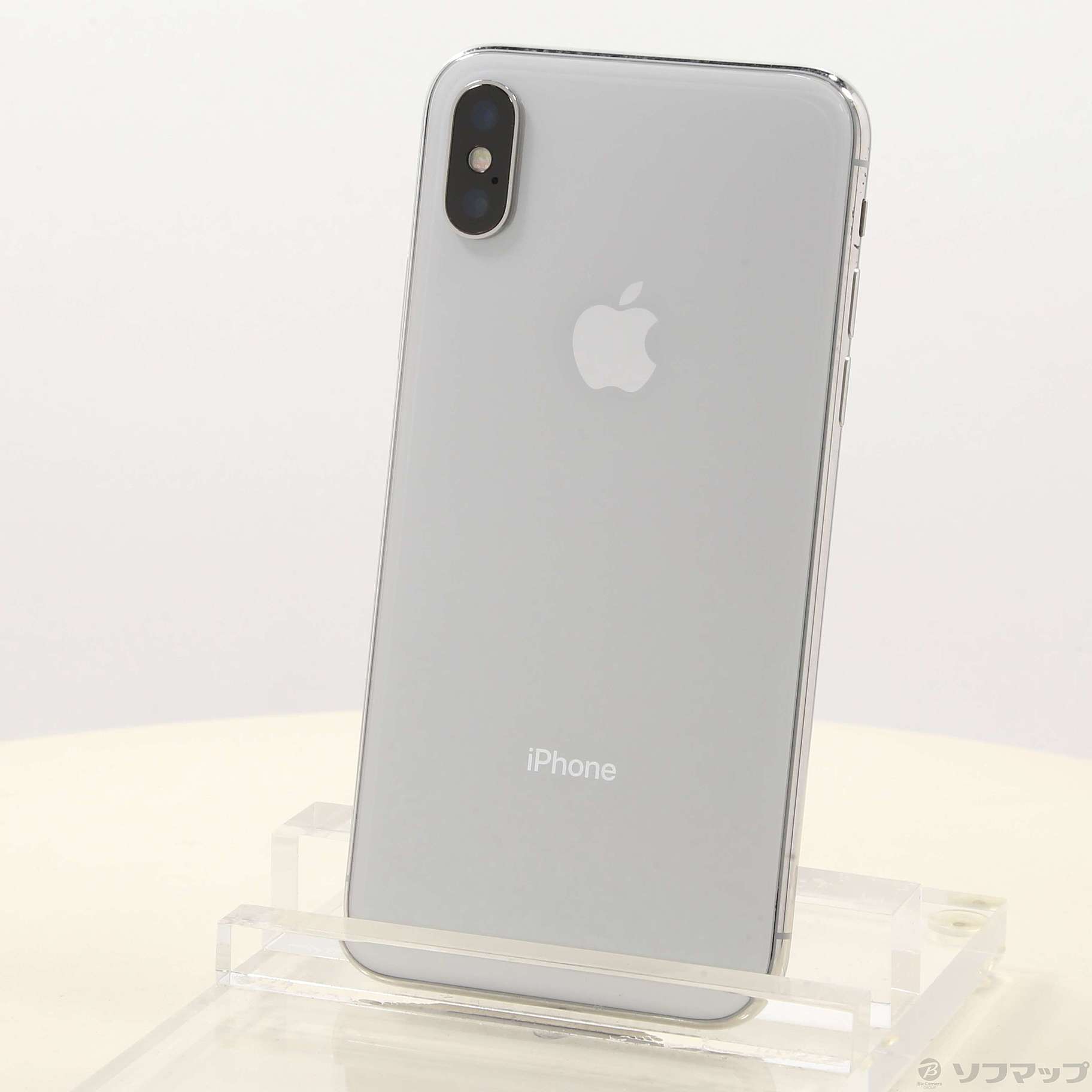 中古】iPhoneX 64GB シルバー MQAY2J／A SIMフリー [2133044218938