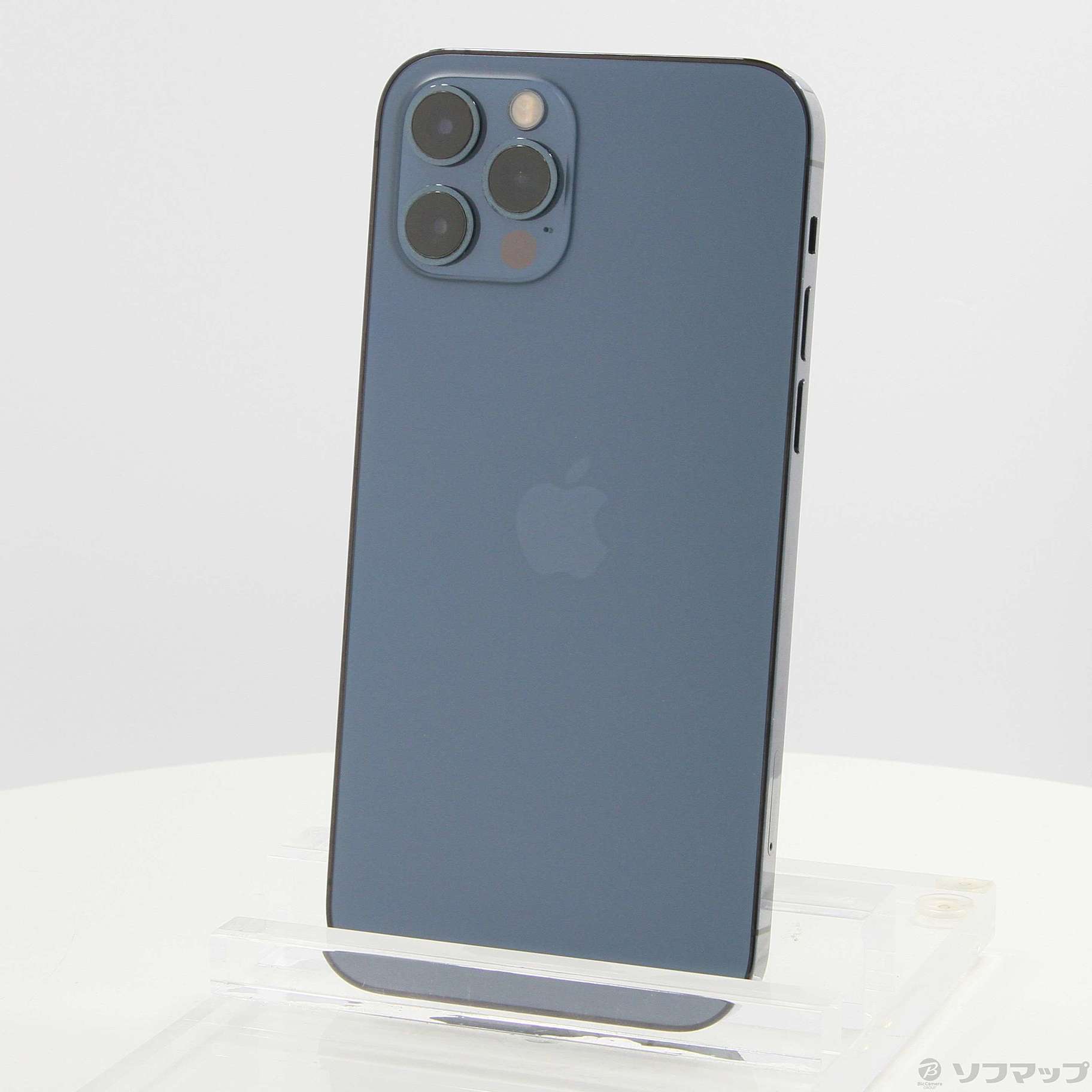 中古】iPhone12 Pro 256GB パシフィックブルー MGMD3J／A SIMフリー