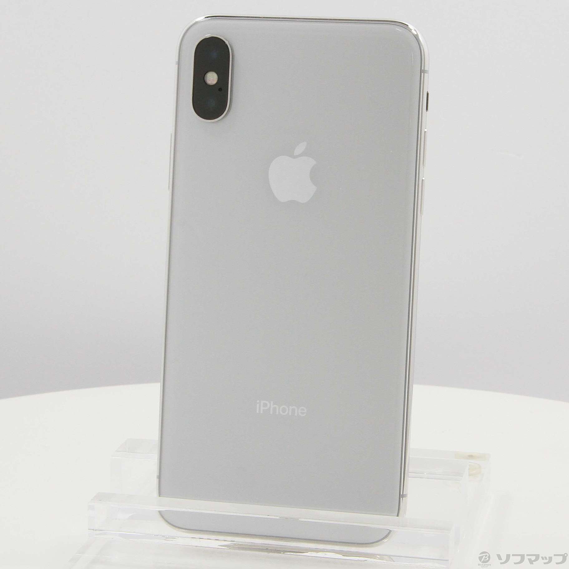 中古】iPhoneX 64GB シルバー MQAY2J／A SIMフリー [2133044225615