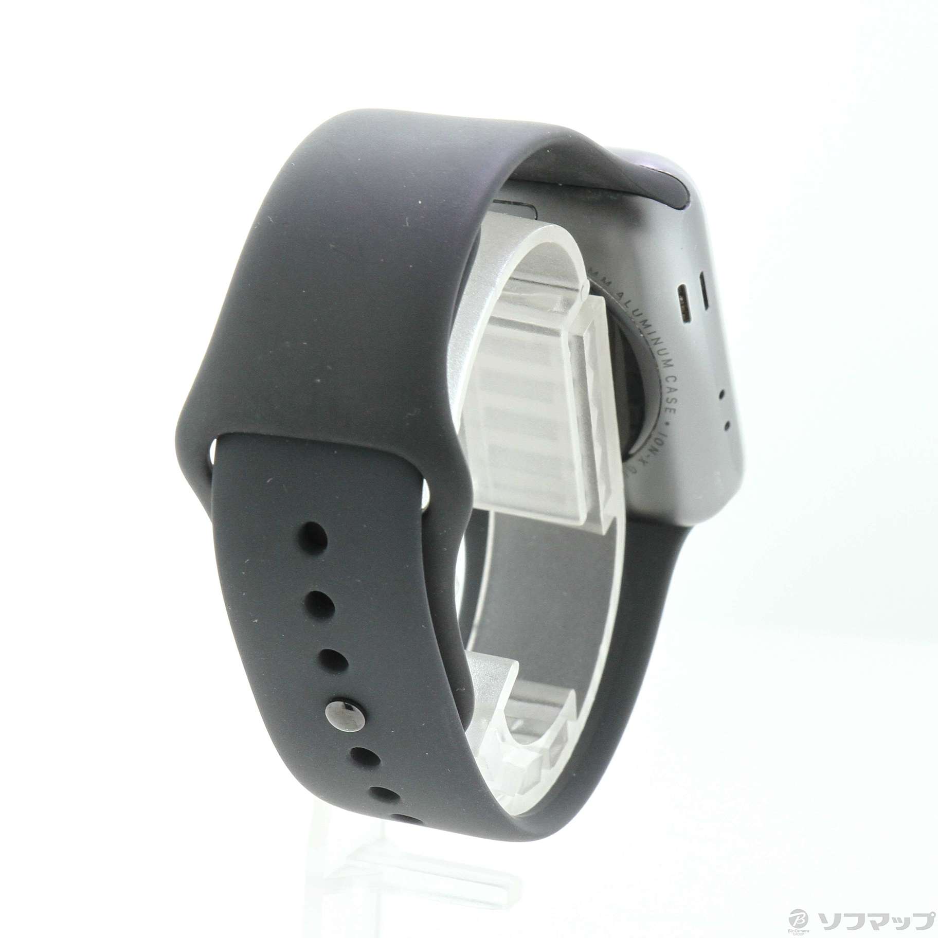 【売約済】新品 Apple Watch Series 3 42mm スペースグレイアルミニウムケース ブラックスポーツバンド アップルウォッチ MTF32J/A 札幌市 屯田店 Apple Watch Series 3（GPSモデル）- 42mmスペースグレイアルミニウム