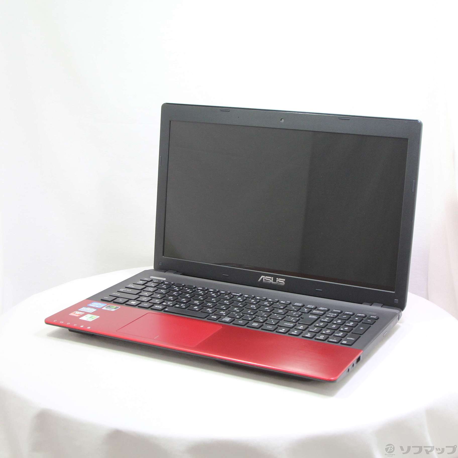 【中古】格安安心パソコン K55VD K55VD-SXRED レッド [2133044227909] - リコレ！|ソフマップの中古通販サイト