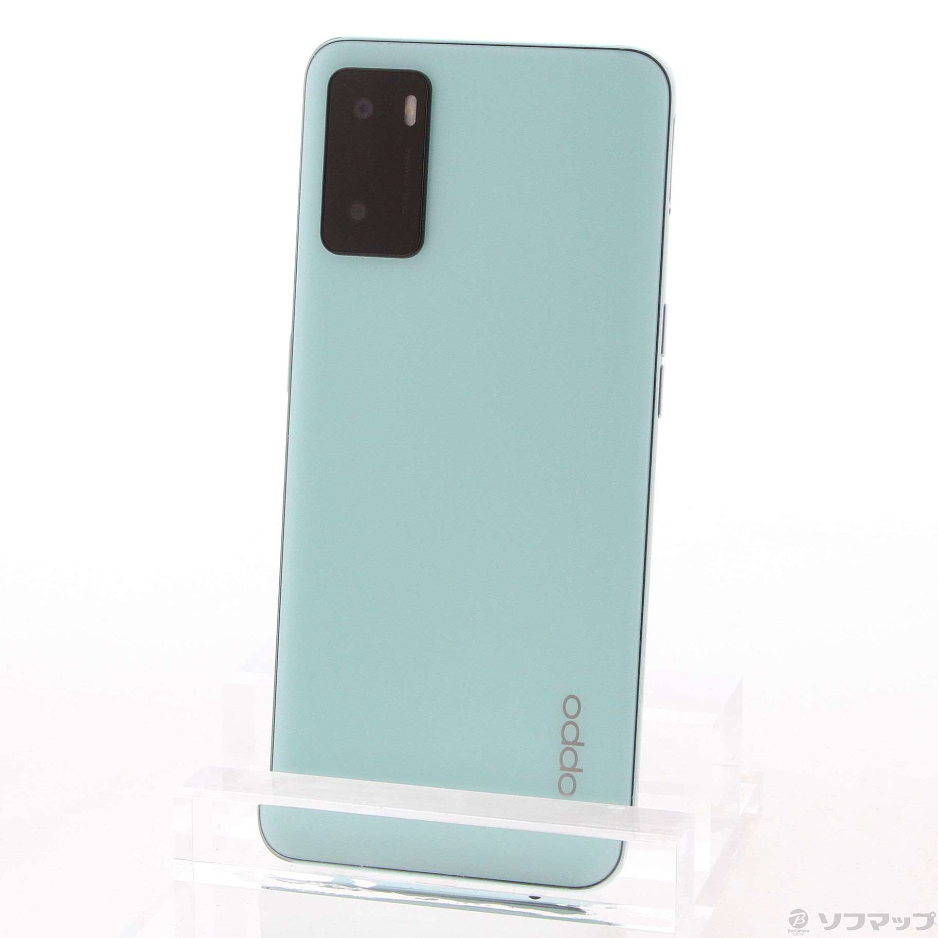 中古】OPPO A55s 5G 64GB グリーン CPH2309 SIMフリー [2133044230923