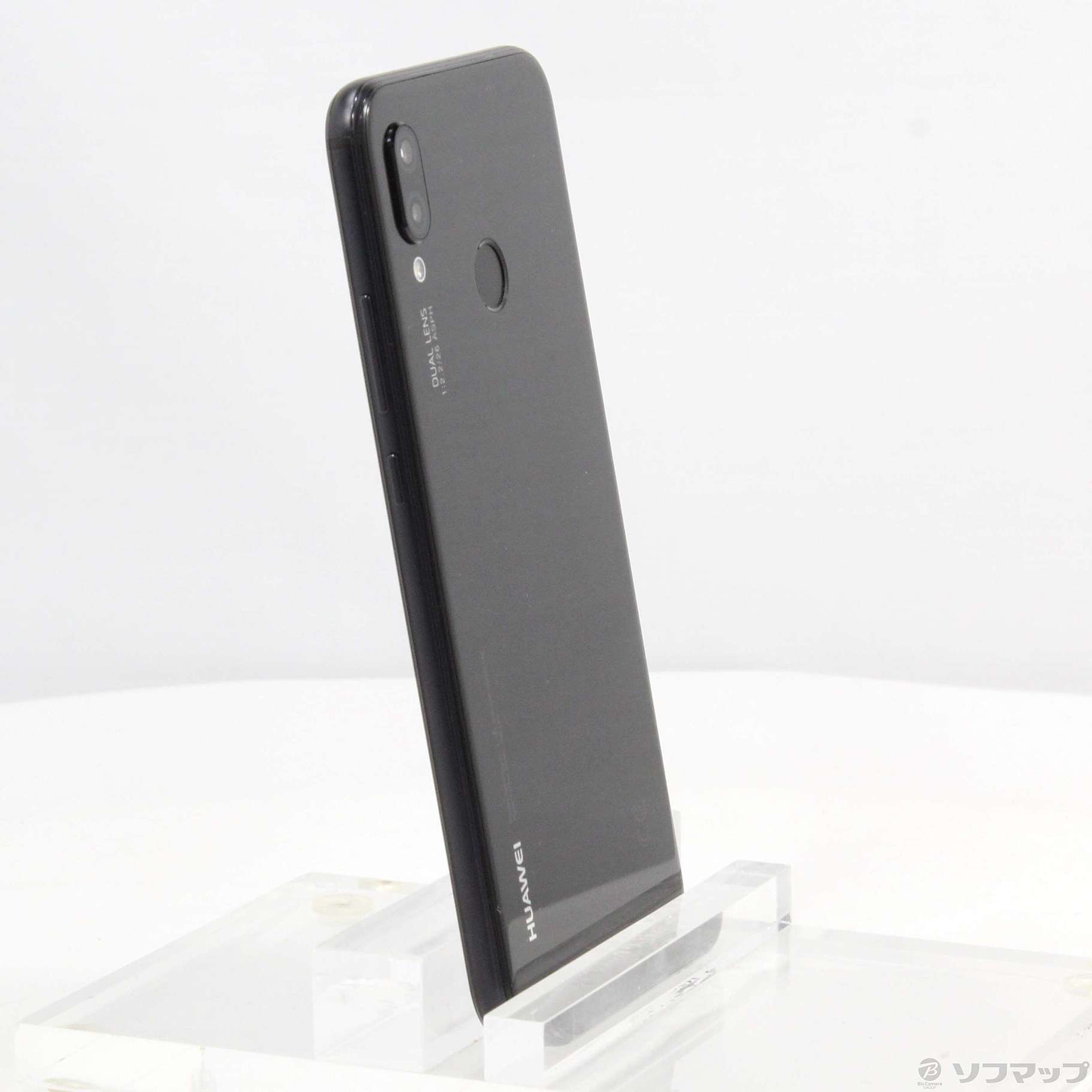 中古】HUAWEI P20 lite 32GB ミッドナイトブラック ANE-LX2J SIMフリー