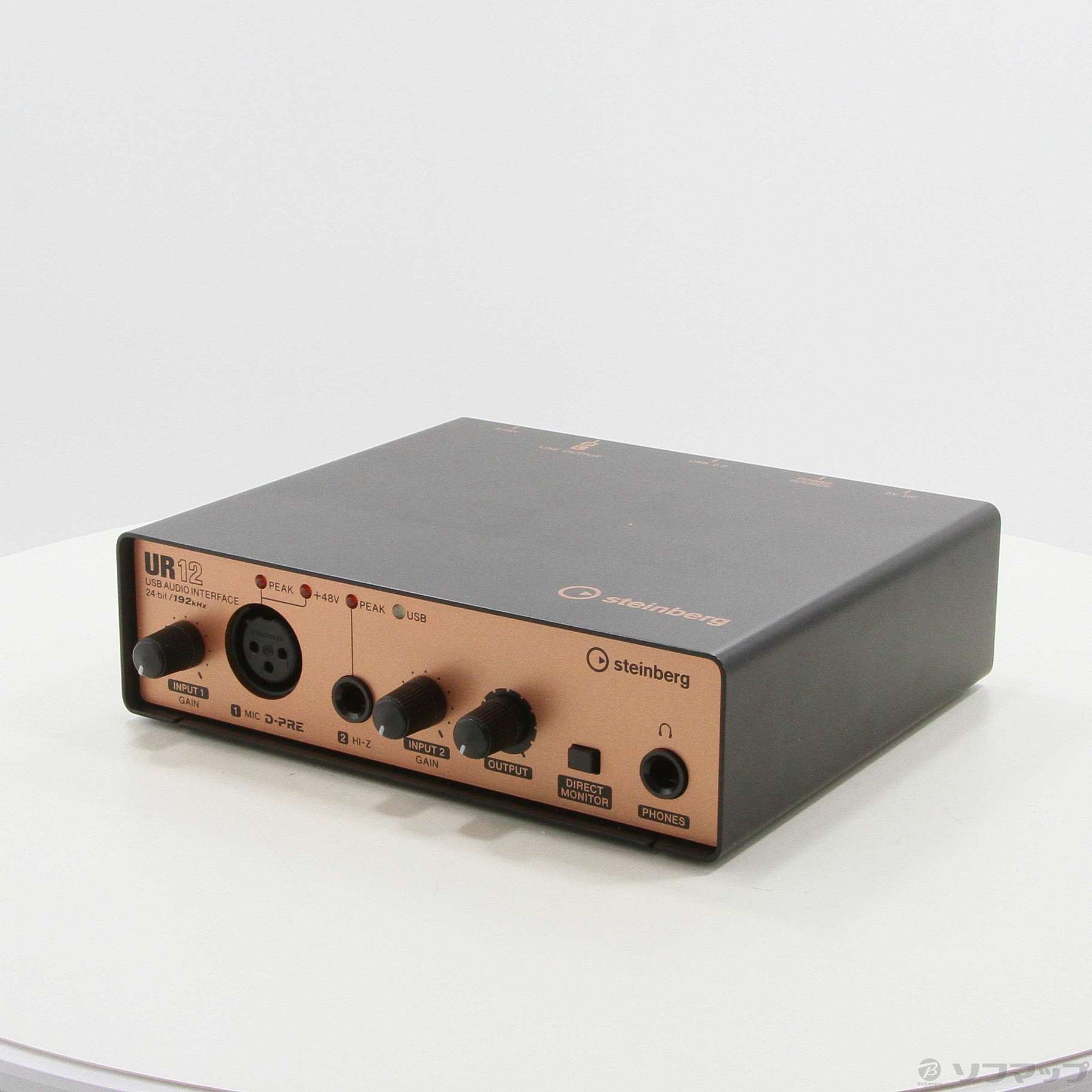 中古】オーディオインターフェース UR12 Black & Copper Model