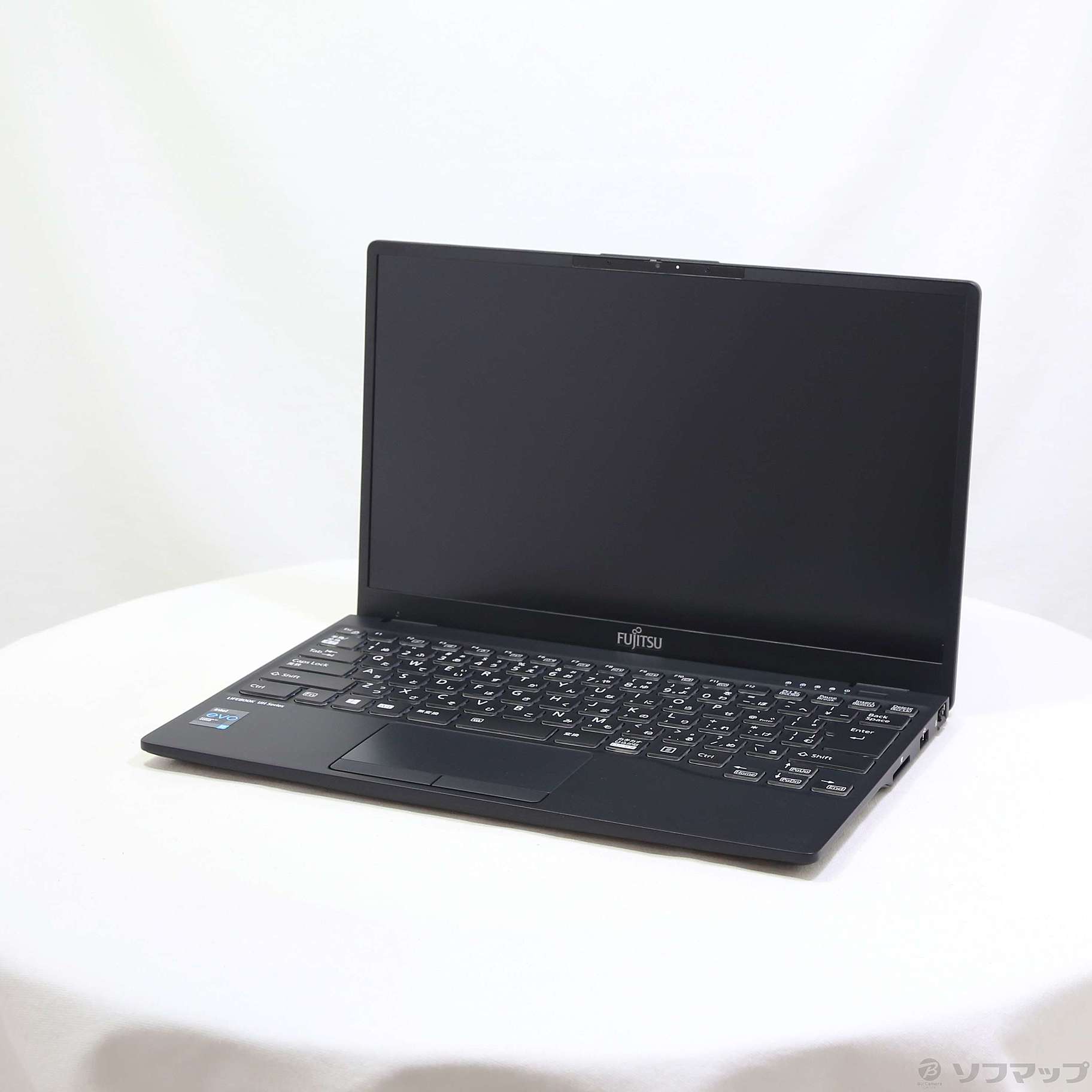 中古】〔展示品〕 LIFEBOOK UH90／F3 FMVU90F3B ピクトブラック ◇12