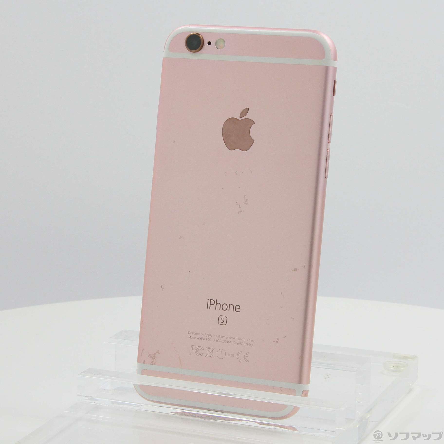 中古】iPhone6s 64GB ローズゴールド MKQR2J／A SIMフリー