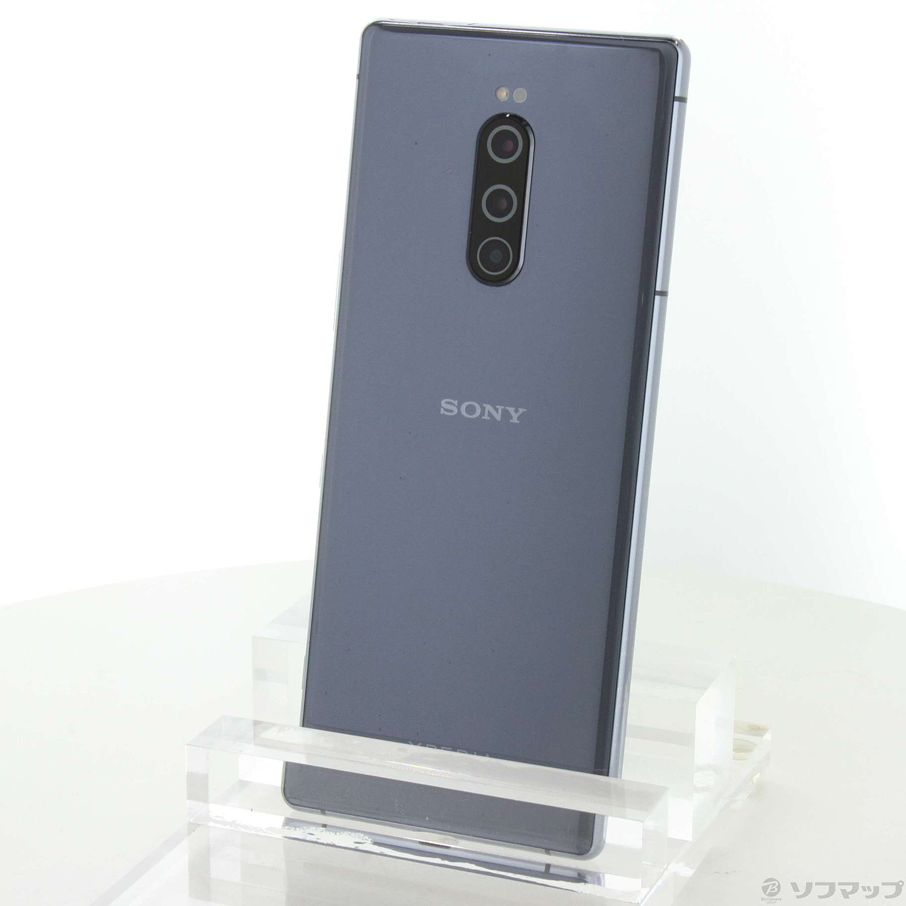 SIMロック解除済】SONY Xperia 1 Gray 64 GB au - スマートフォン本体
