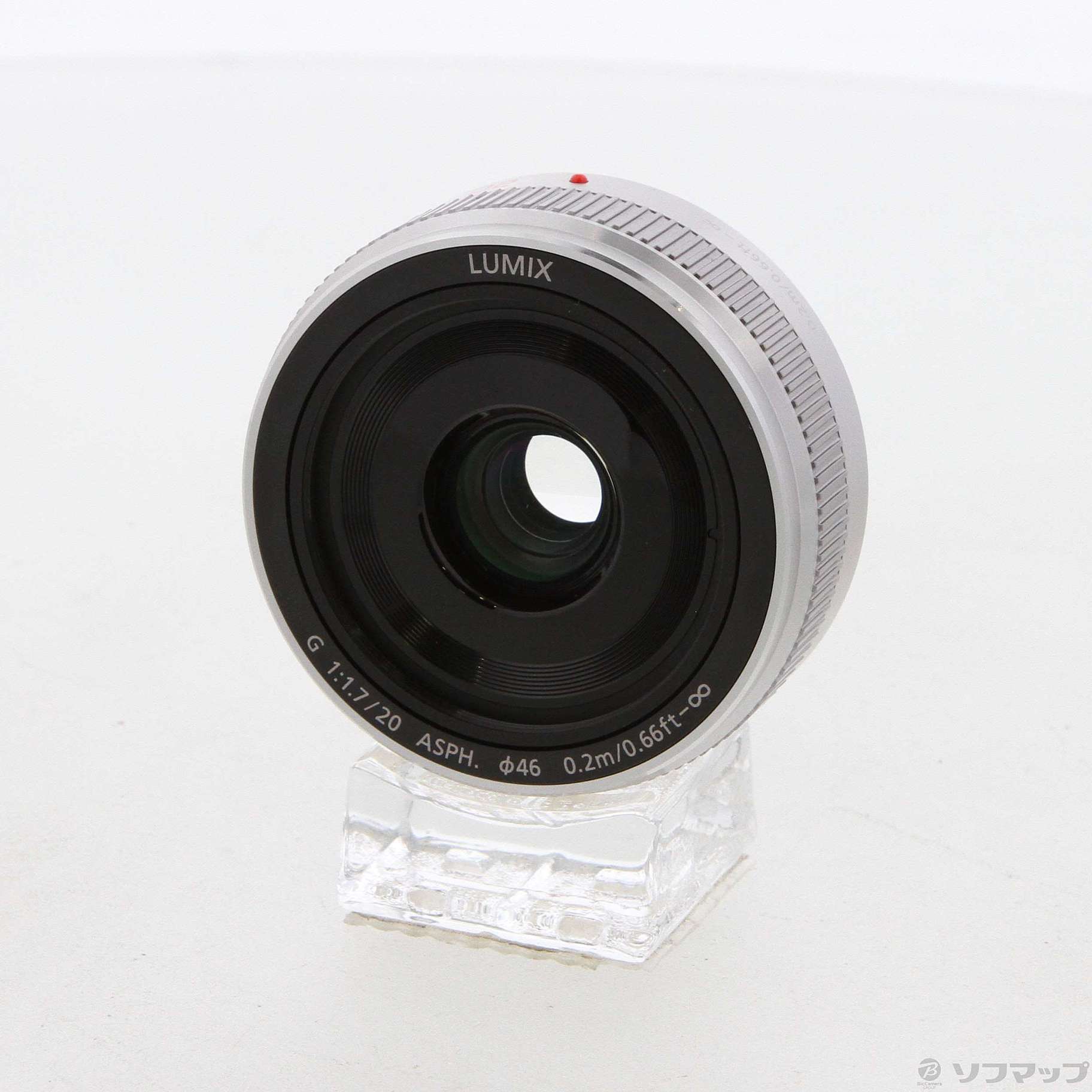 中古】LUMIX G 20mm／F1.7 II ASPH. (H-H020A-S) (シルバー