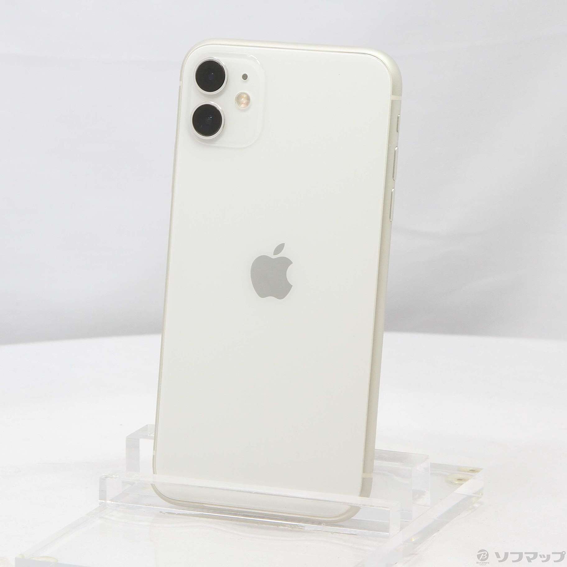 中古】iPhone11 128GB ホワイト MWM22J／A SIMフリー [2133044240977