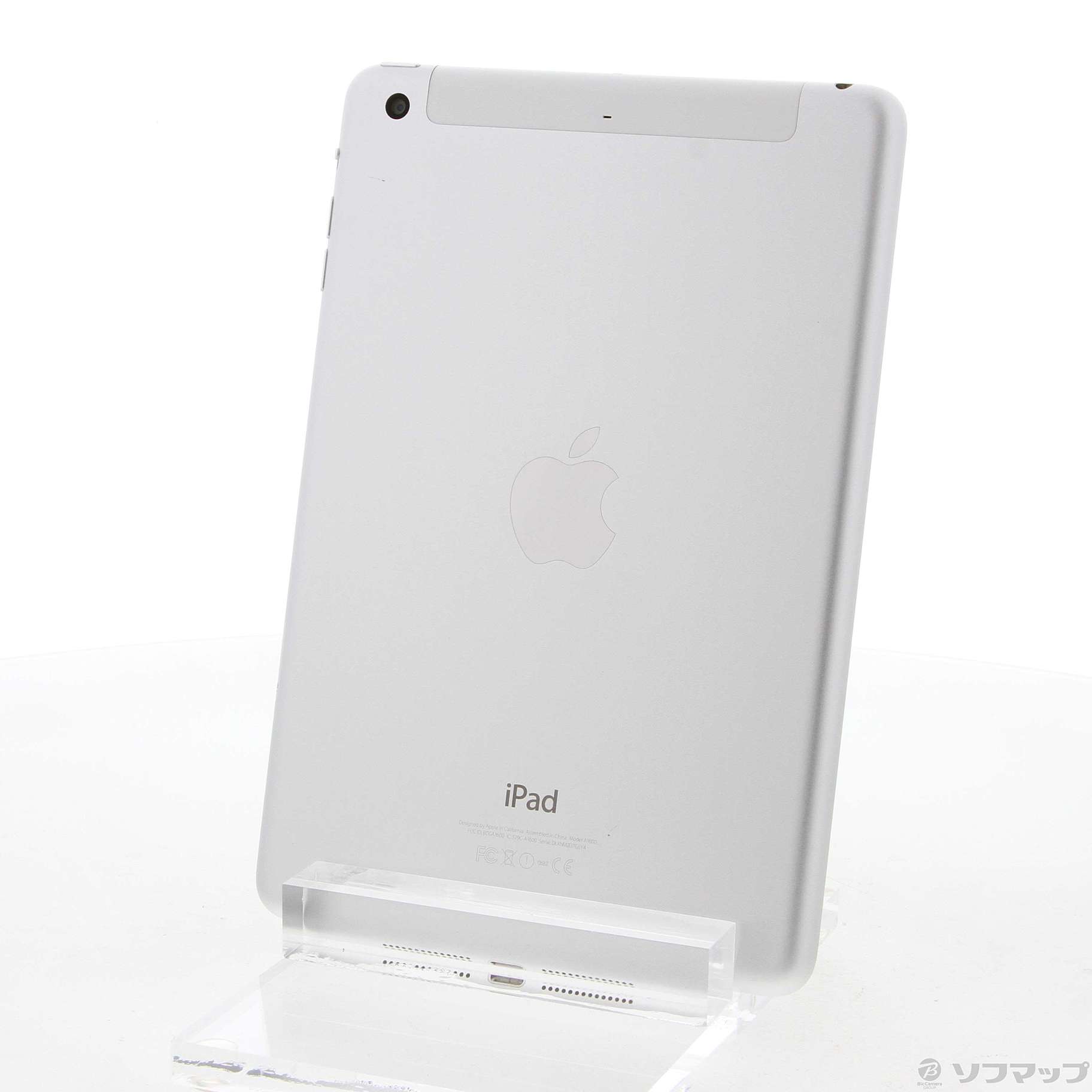 中古】iPad mini 3 64GB シルバー MGJ12J／A docomo [2133044244050