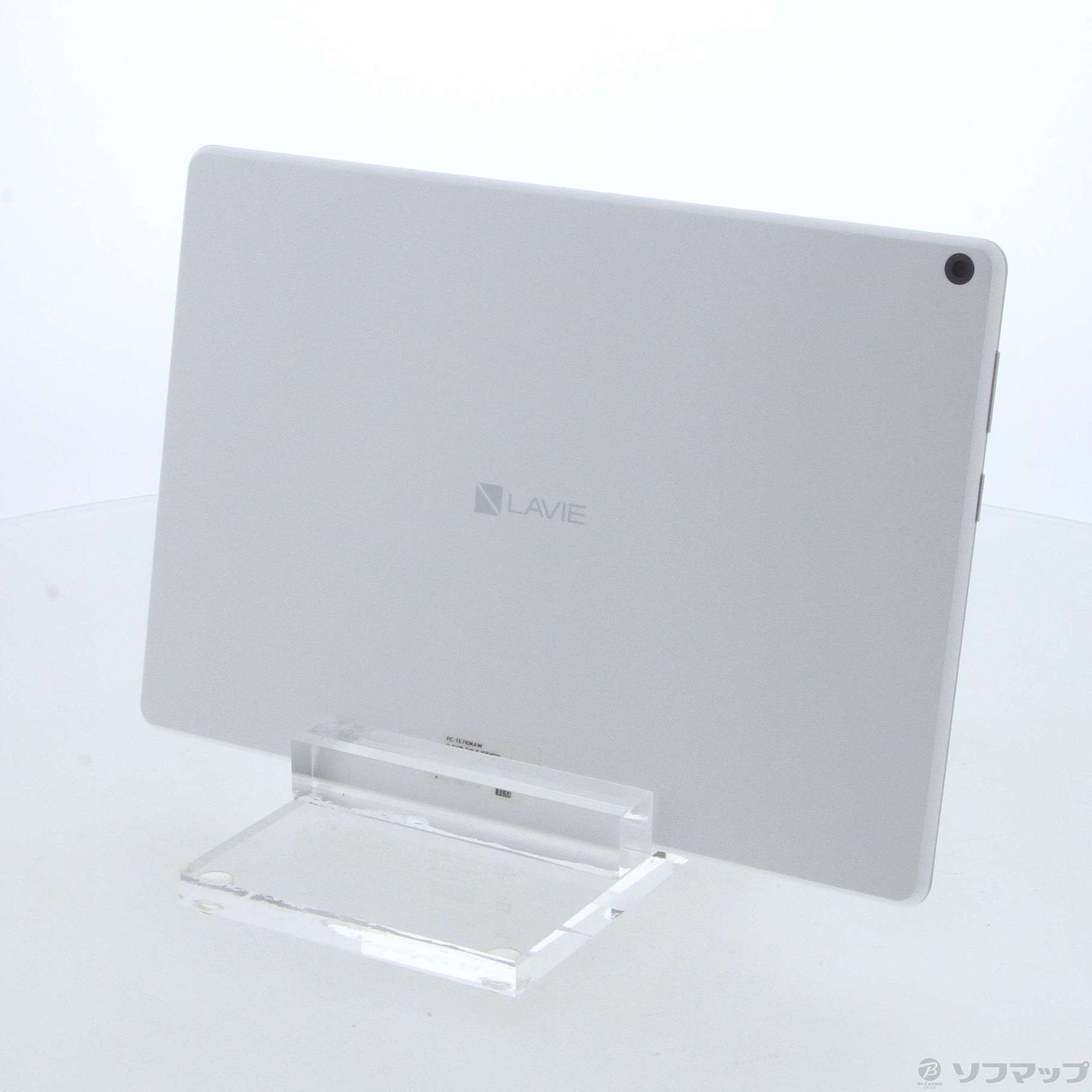 中古】LaVie Tab E TE710／KAW 64GB ホワイト PC-TE710KAW Wi-Fi ◇01