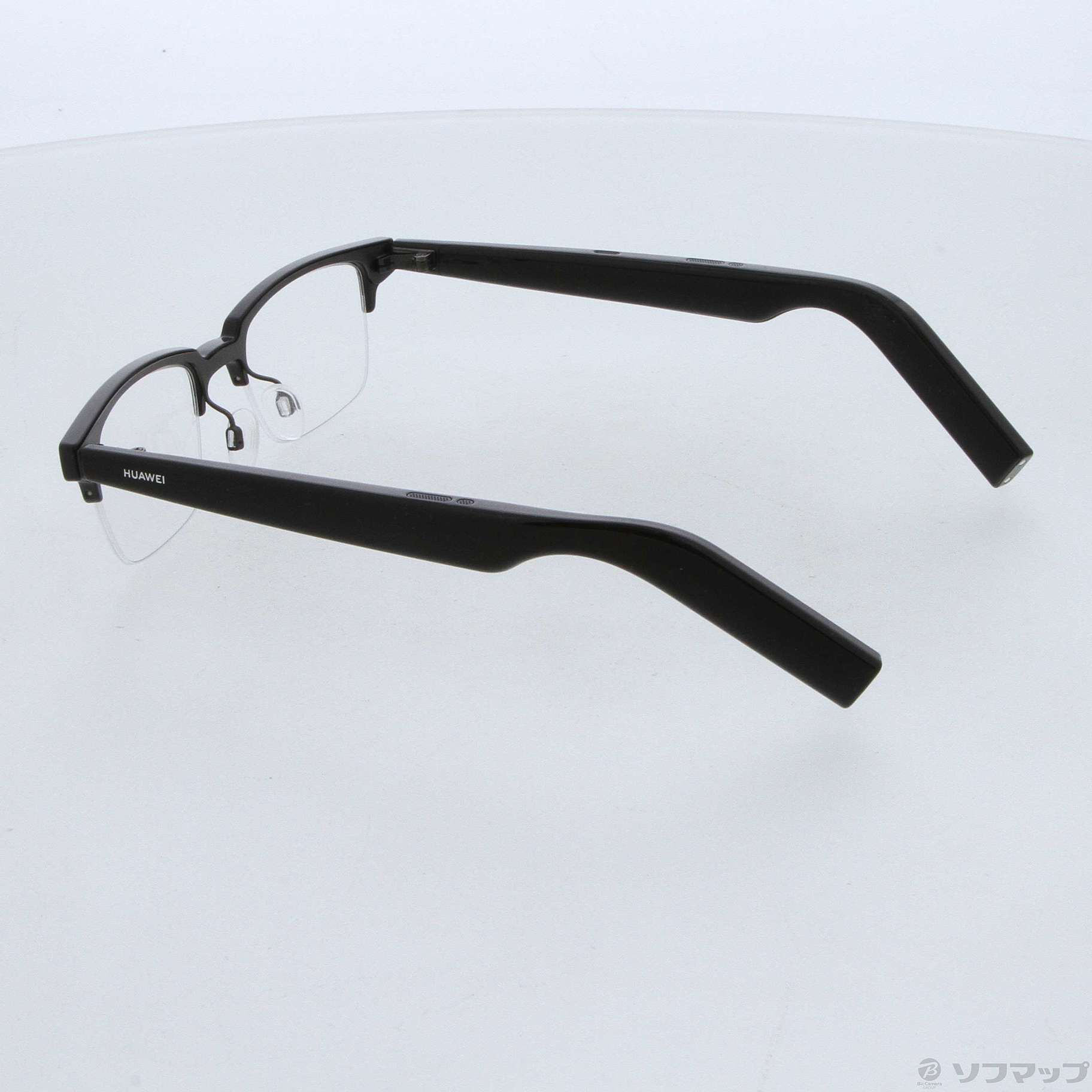 中古】HUAWEI Eyewear ウエリントン型ハーフリム [2133044248256