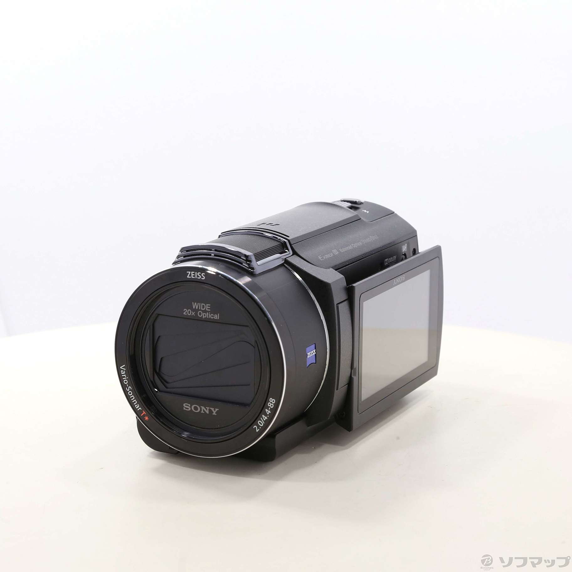 美品 動作確認済み SONY FDR-AX40 ボディ ブラック Amazon | SONY ビデオカメラ FDR-AX40 4K 64GB 光学20倍 ブラック