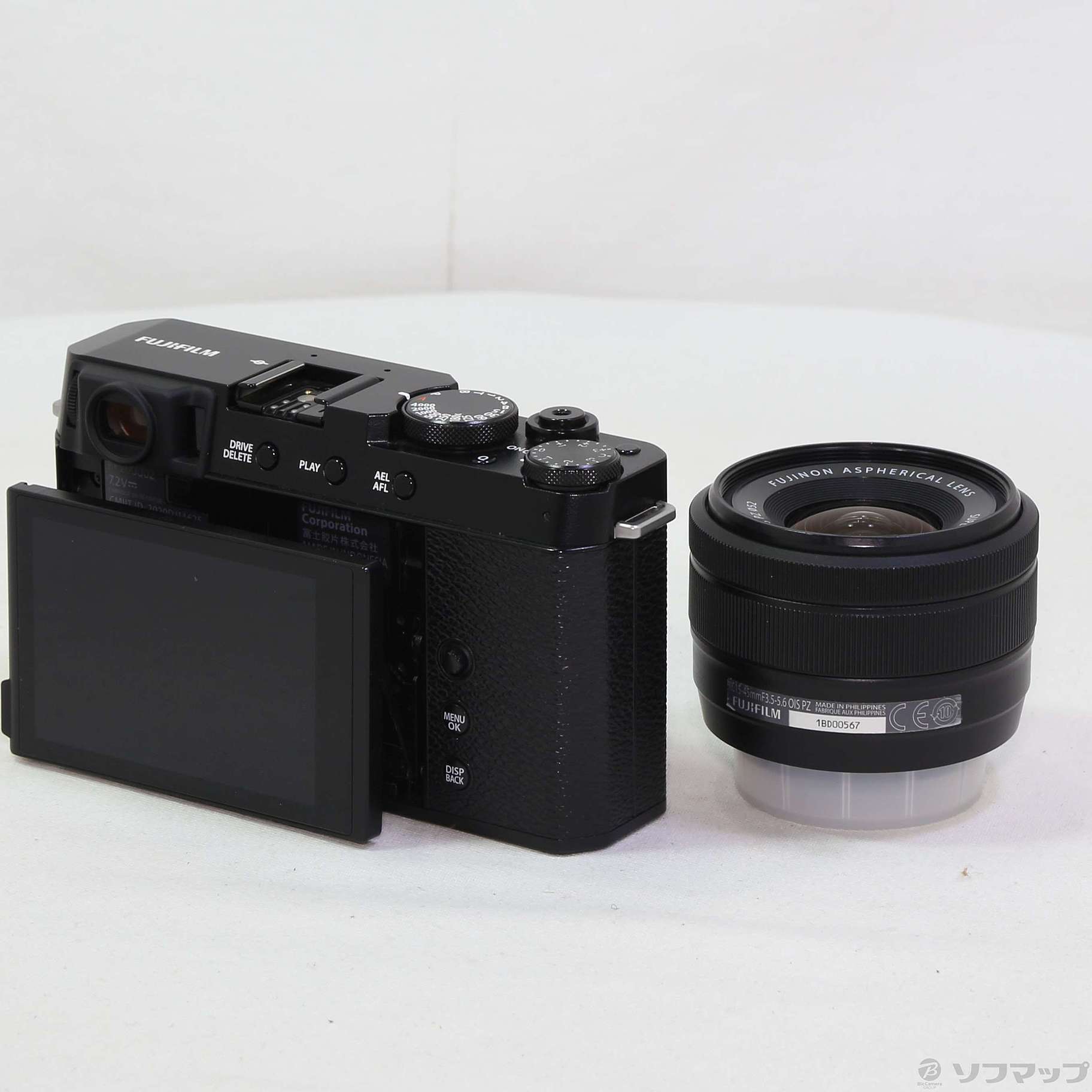 美品!! Fujifilm X-E4 レンズキット ブラック 中古】FUJIFILM X-E4 レンズキット ブラック [2133044252581