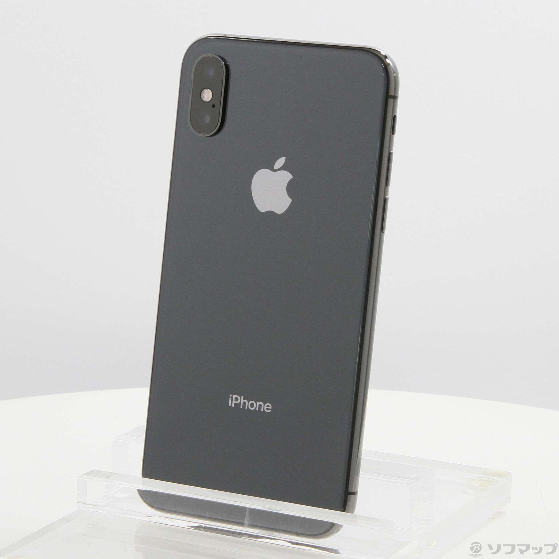 日本において販売 iPhone Xs Max Space Gray 256 GB Softbank - スマートフォン・携帯電話