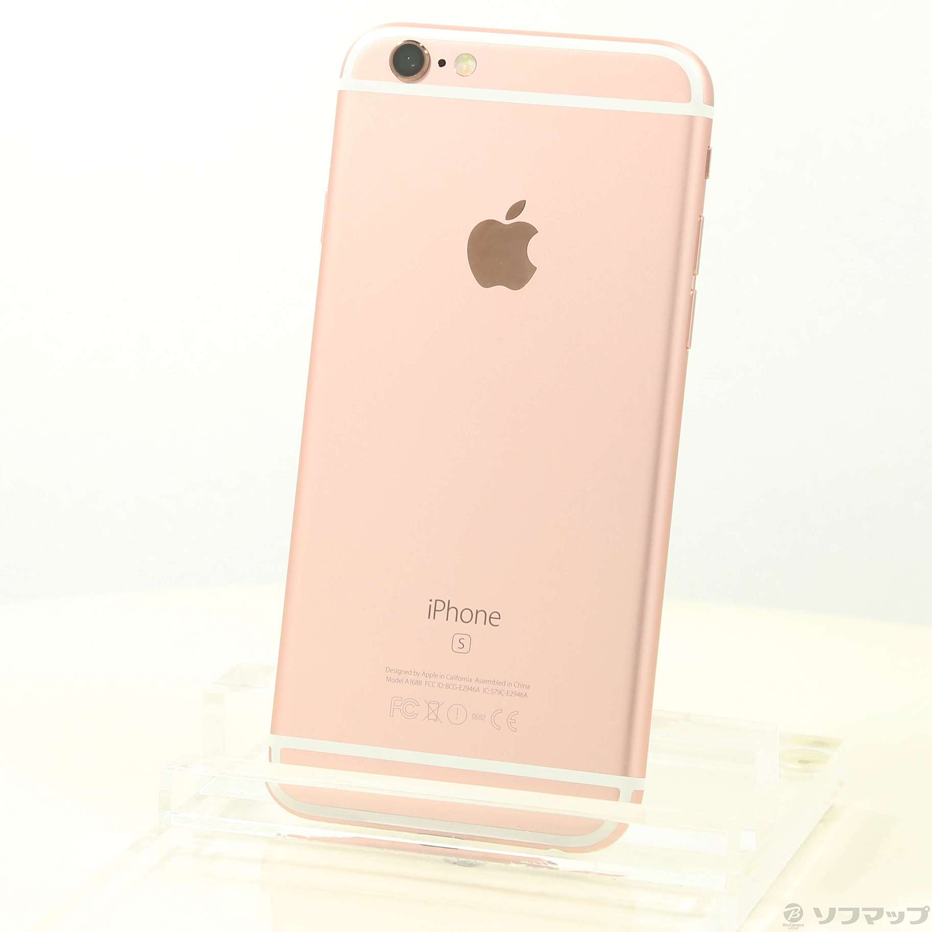 好評超激安iPhone - iPhone6s Rose Gold ローズゴールド 64GB ガラス ...