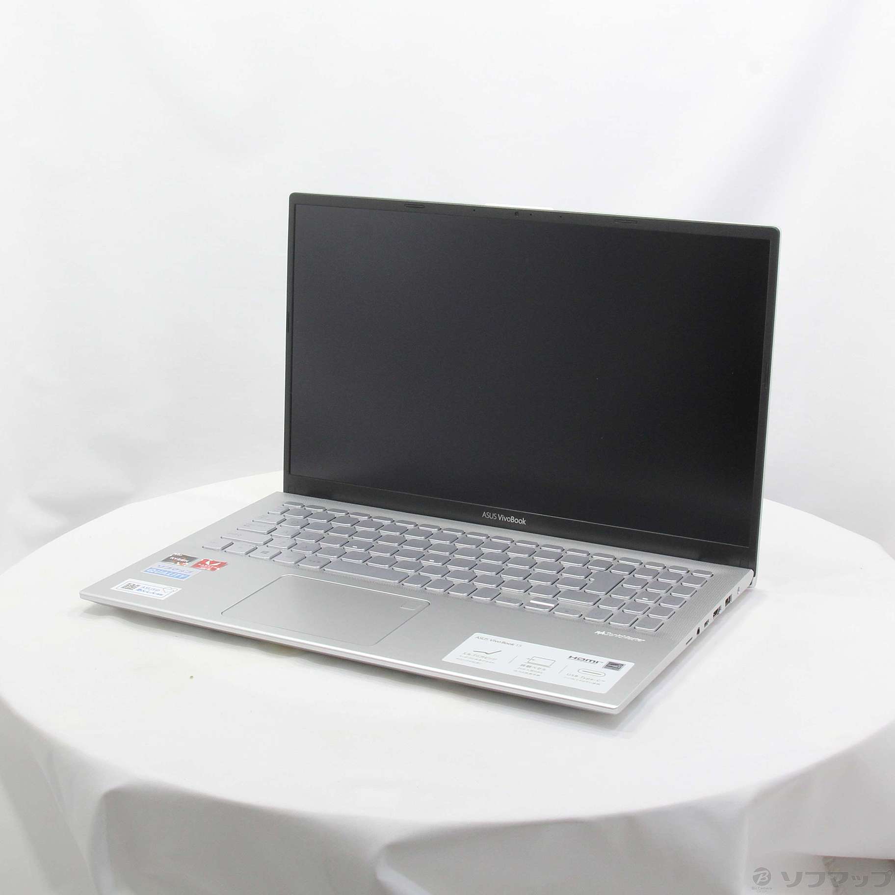 中古】VivoBook 15 X512DA X512DA-BQ1136TS トランスペアレント