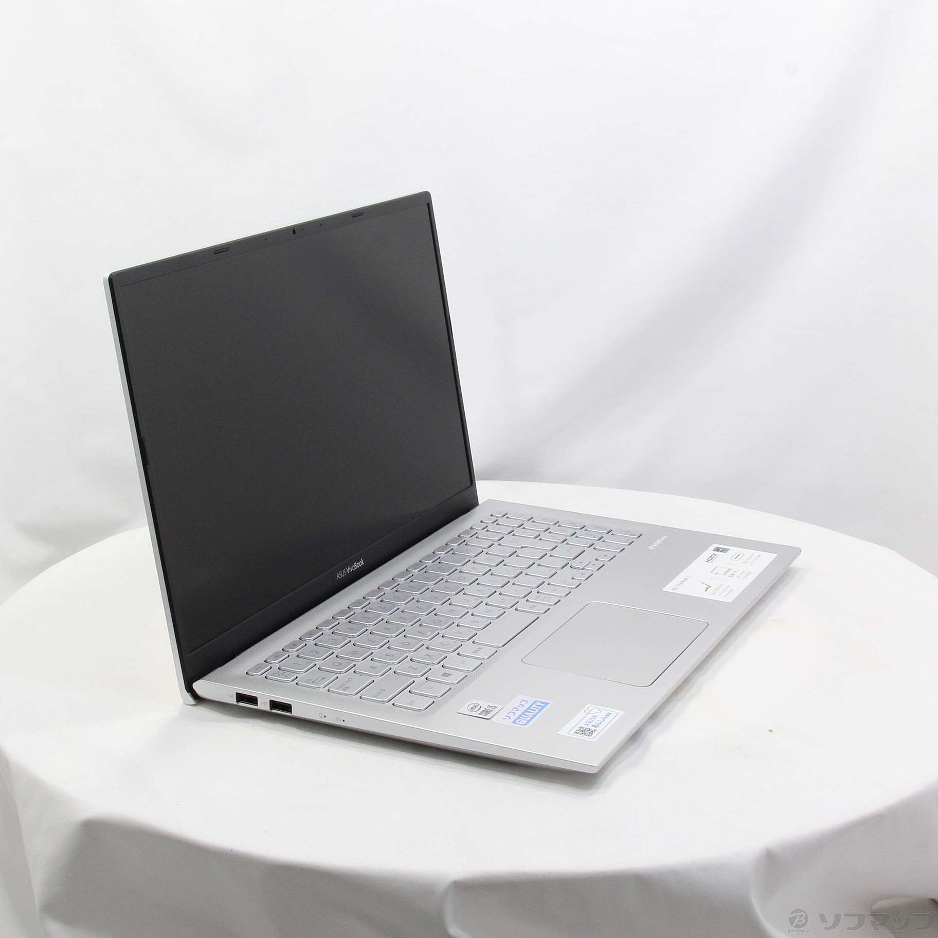 中古】VivoBook 15 X512JA X512JA-EJ245TS トランスペアレントシルバー