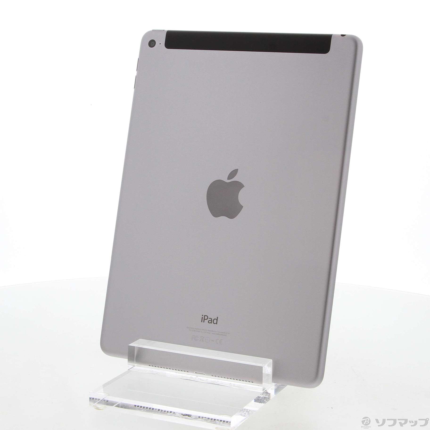 中古】iPad Air 2 16GB スペースグレイ MGGX2J／A SIMフリー