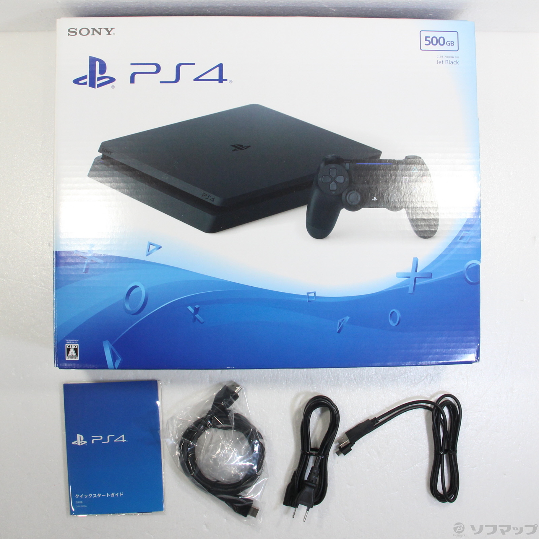 PlayStation 4 ジェットブラック 500GB CUH-2000AB