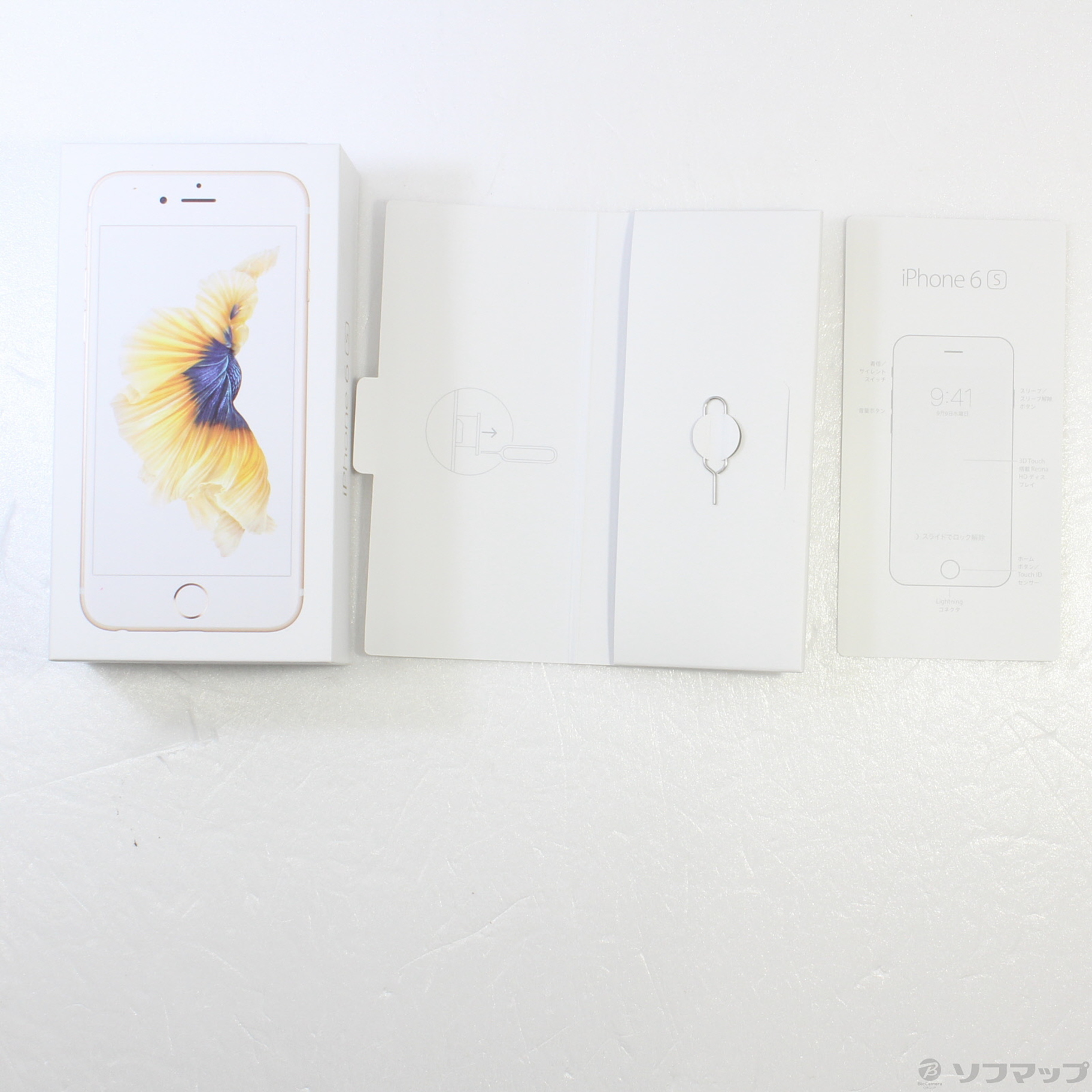 お買い得情報の-iPhone6s[32GB] SoftBank MN112J ゴールド：ゲオ