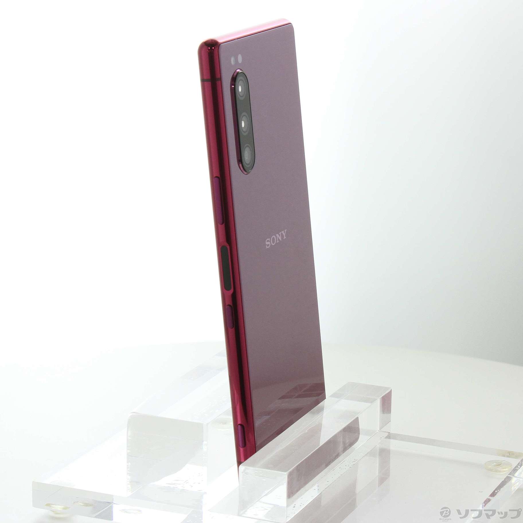 中古】Xperia 5 64GB レッド SOV41 auロック解除SIMフリー ...