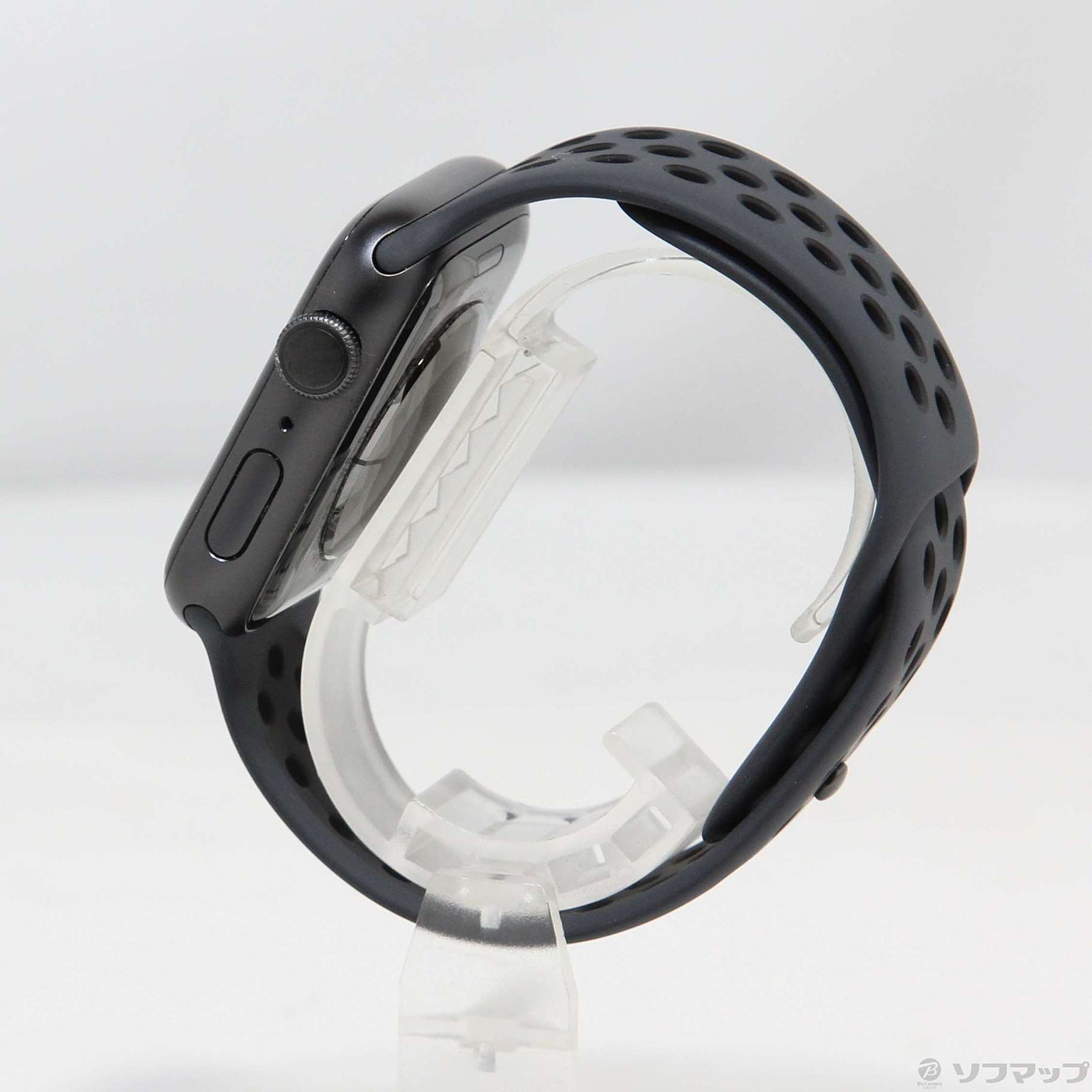 〔中古品〕 Apple Watch Series 5 Nike GPS 44mm スペースグレイアルミニウムケース  アンスラサイト／ブラックNikeスポーツバンド