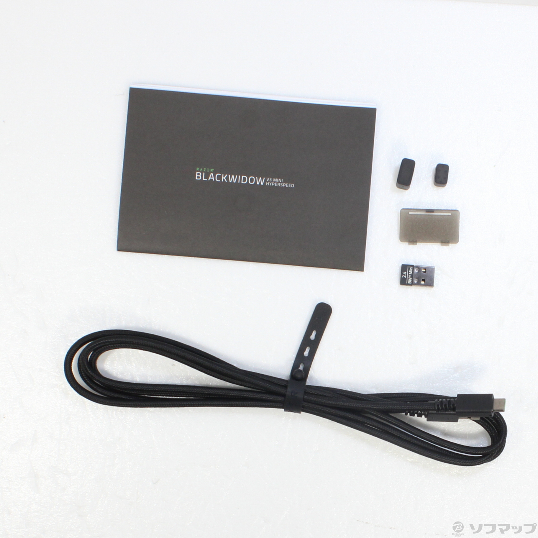 中古】〔展示品〕 BlackWidow V3 Mini HyperSpeed Phantom Pudding