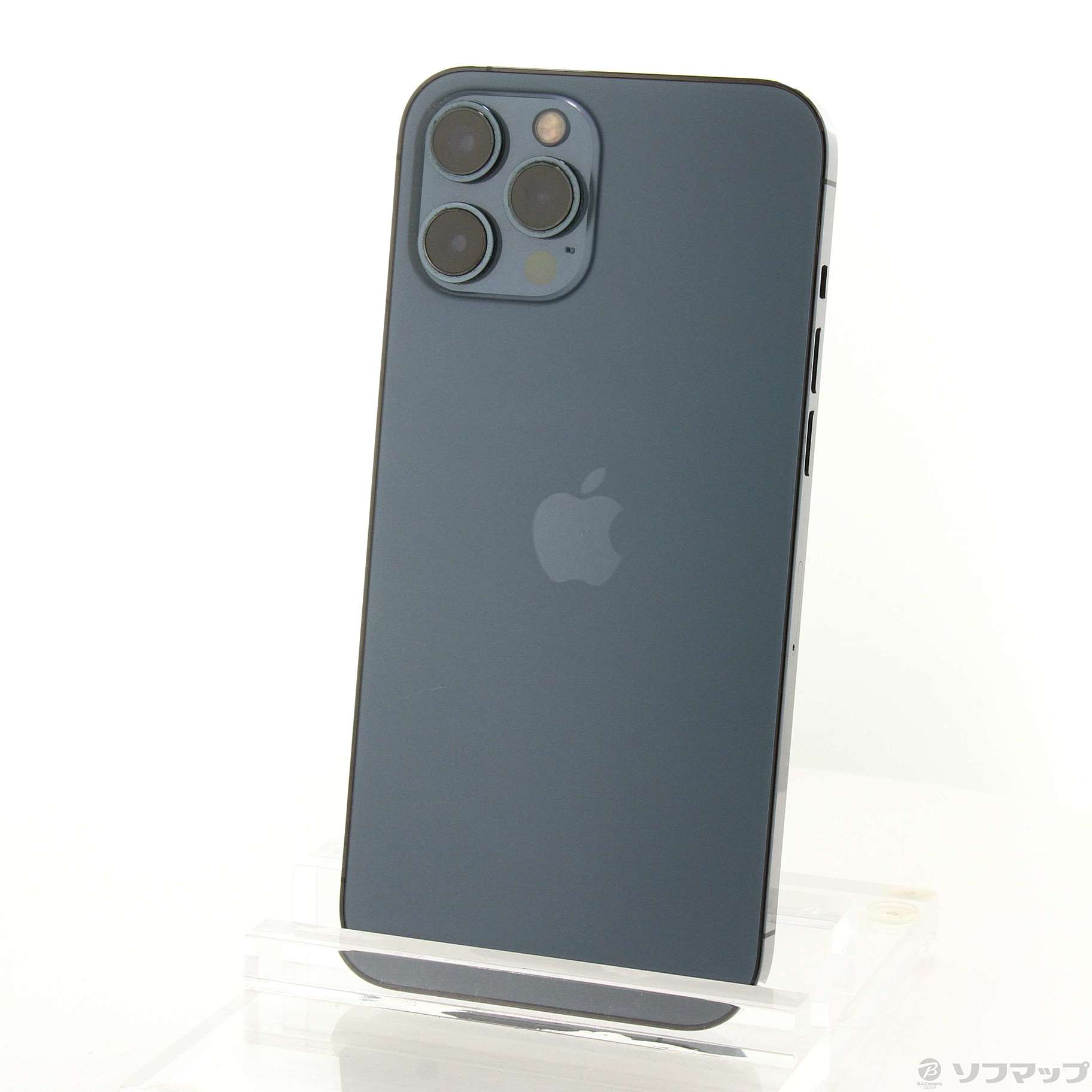 中古】iPhone12 Pro Max 256GB パシフィックブルー MGD23J／A SIM