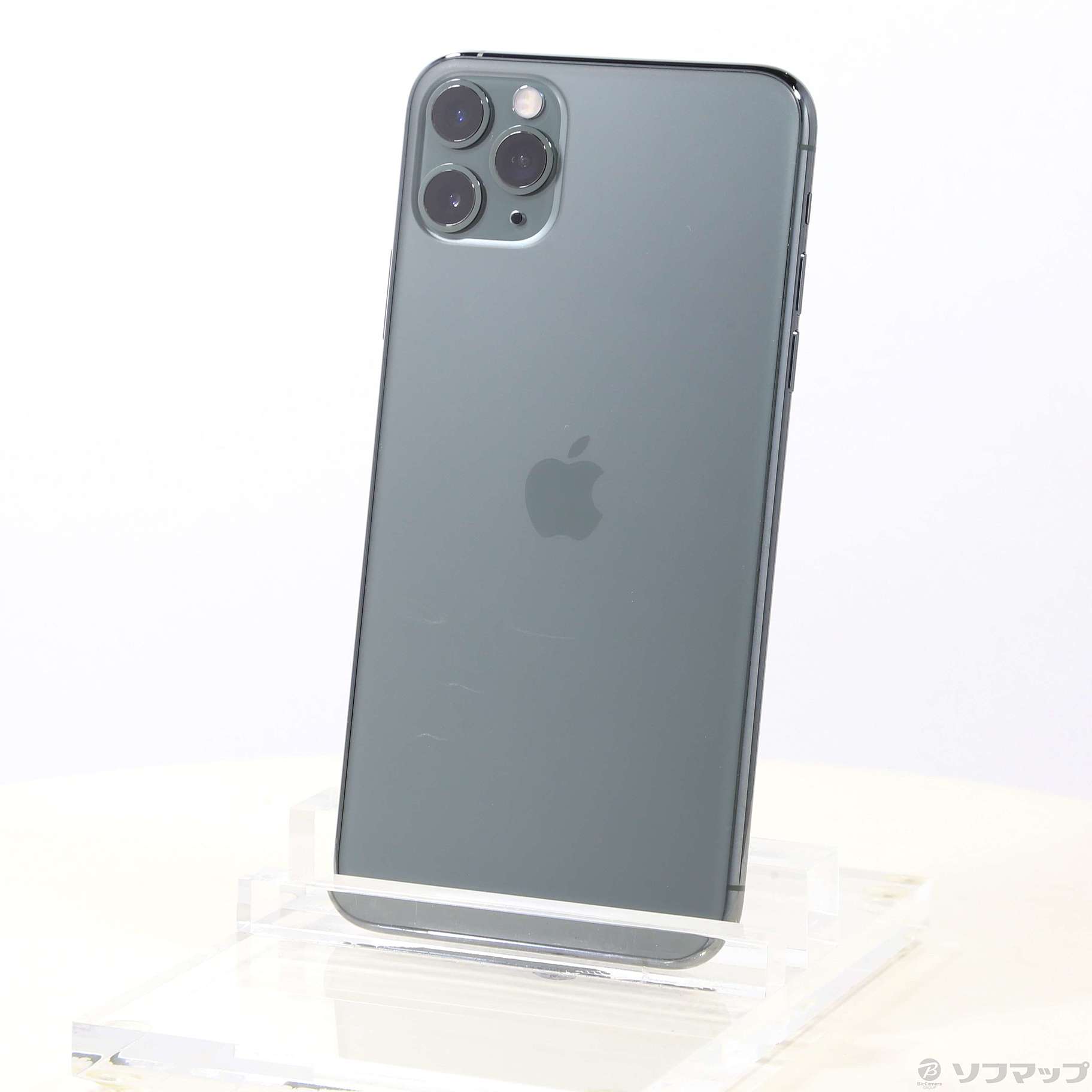 中古】iPhone11 Pro Max 256GB ミッドナイトグリーン NWHM2J／A SIM ...